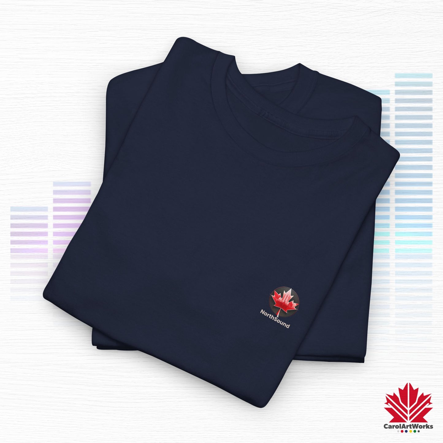 "NorthSound" Unisex Cotton Tee - Wear the Sound of Canada