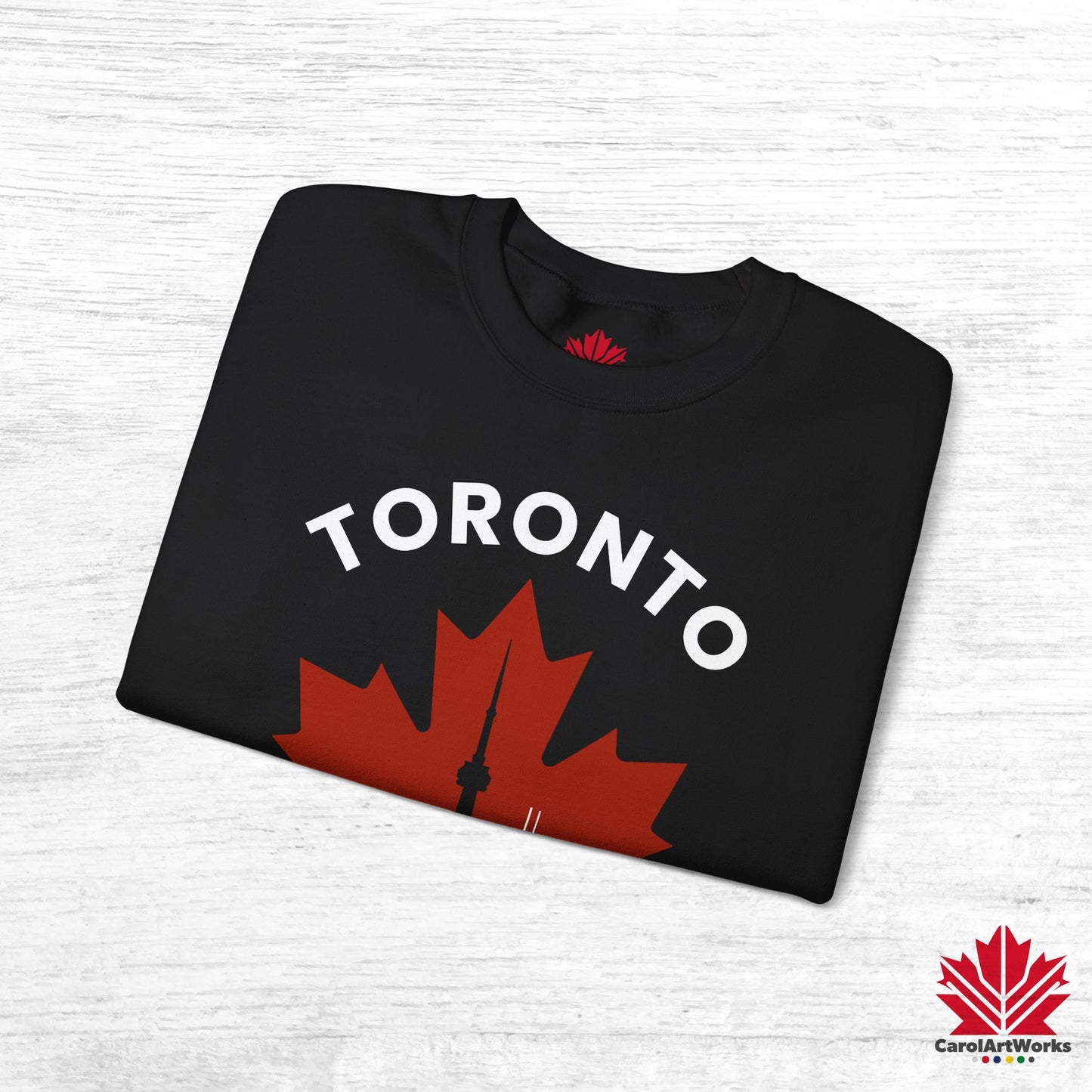 Pull ras du cou confortable Toronto Leafline pour les légendes locales