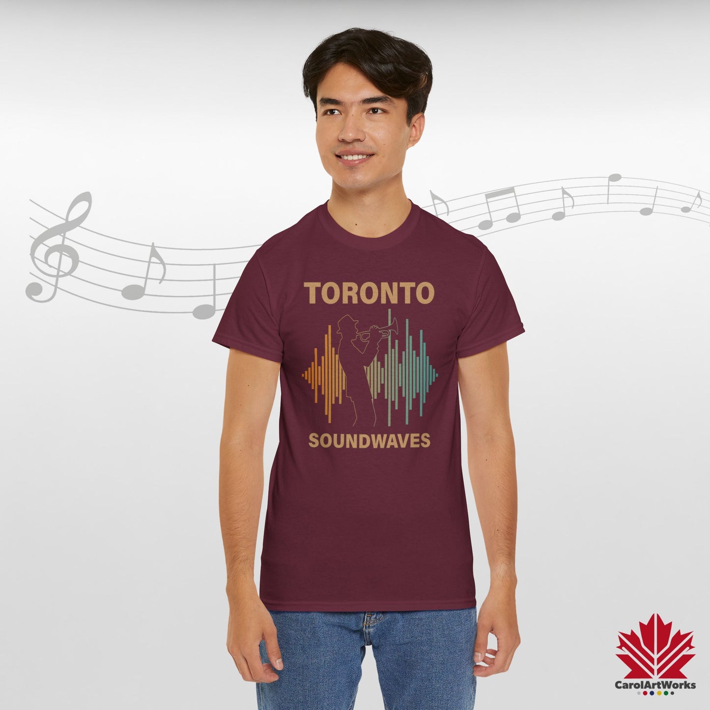 Toronto Soundwaves Tee – Stay Cool. Stay Tuned.