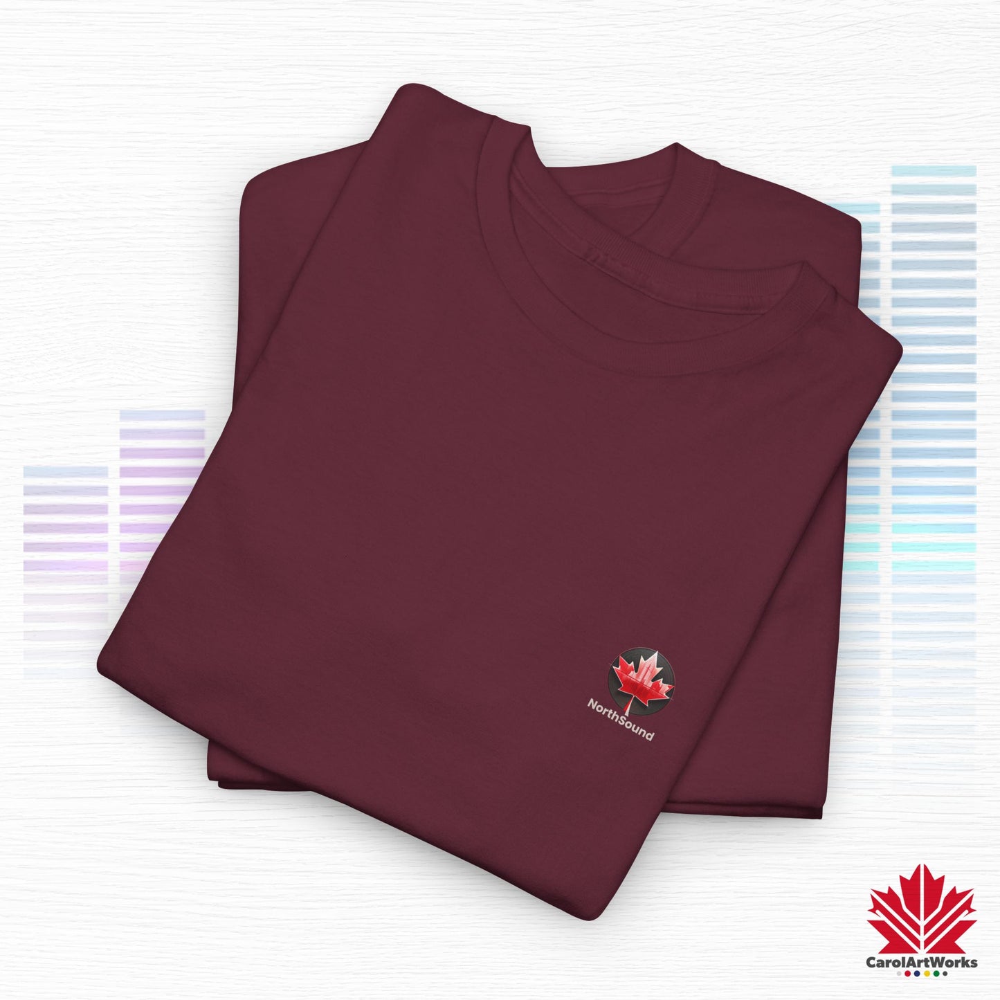 "NorthSound" Unisex Cotton Tee - Wear the Sound of Canada