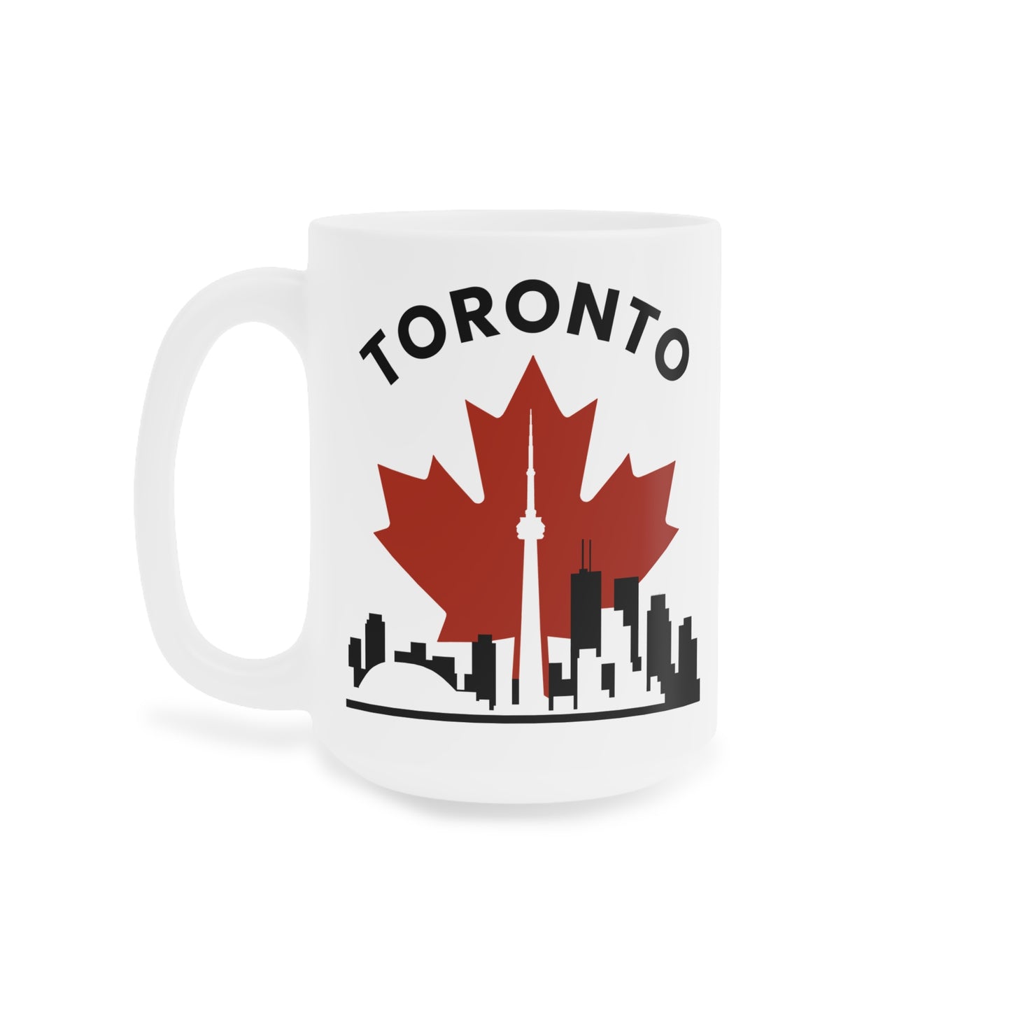 Tasse en céramique Toronto Leafline pour une ambiance matinale à l'érable