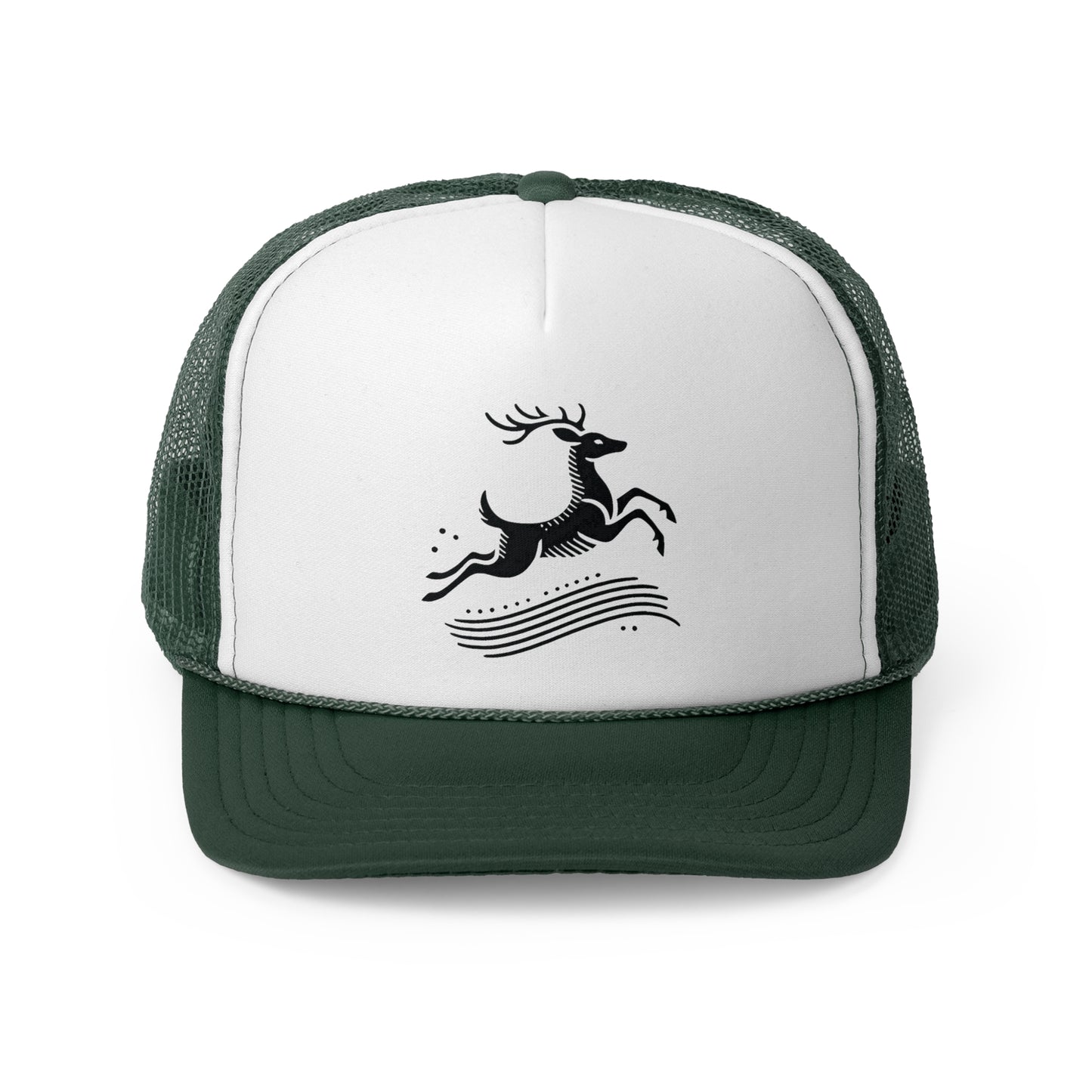 scandinavian minimalistic DEER Design β Wildlife-Inspired Trucker Cap