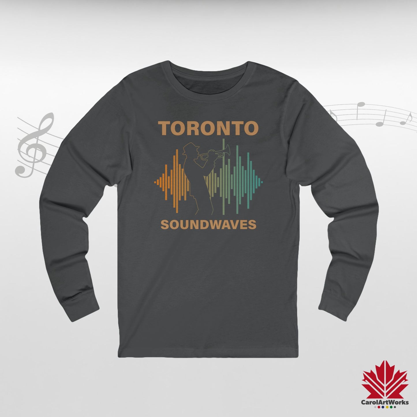 Toronto Soundwaves Longsleeve – Rythme urbain, toutes saisons