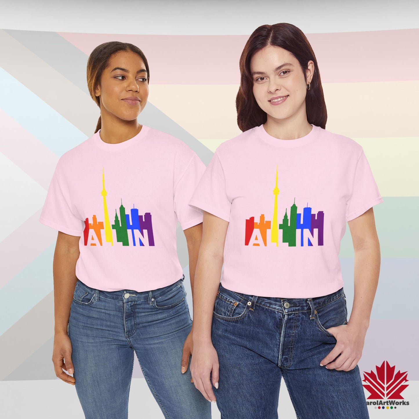 ALL IN – Pride Toronto T-Shirt – Classic Comfort – Unisex Fit – Bold Statement