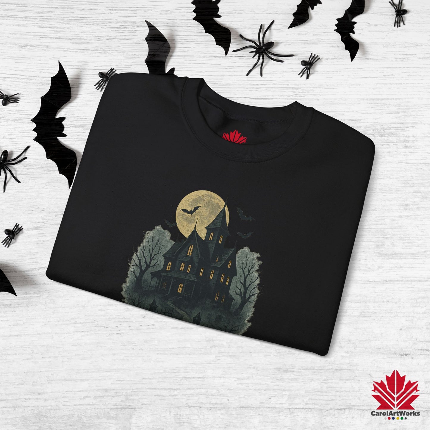 Welcome To My Lair – Cozy Halloween Sweatshirt | Spooky Home of the Witch Design