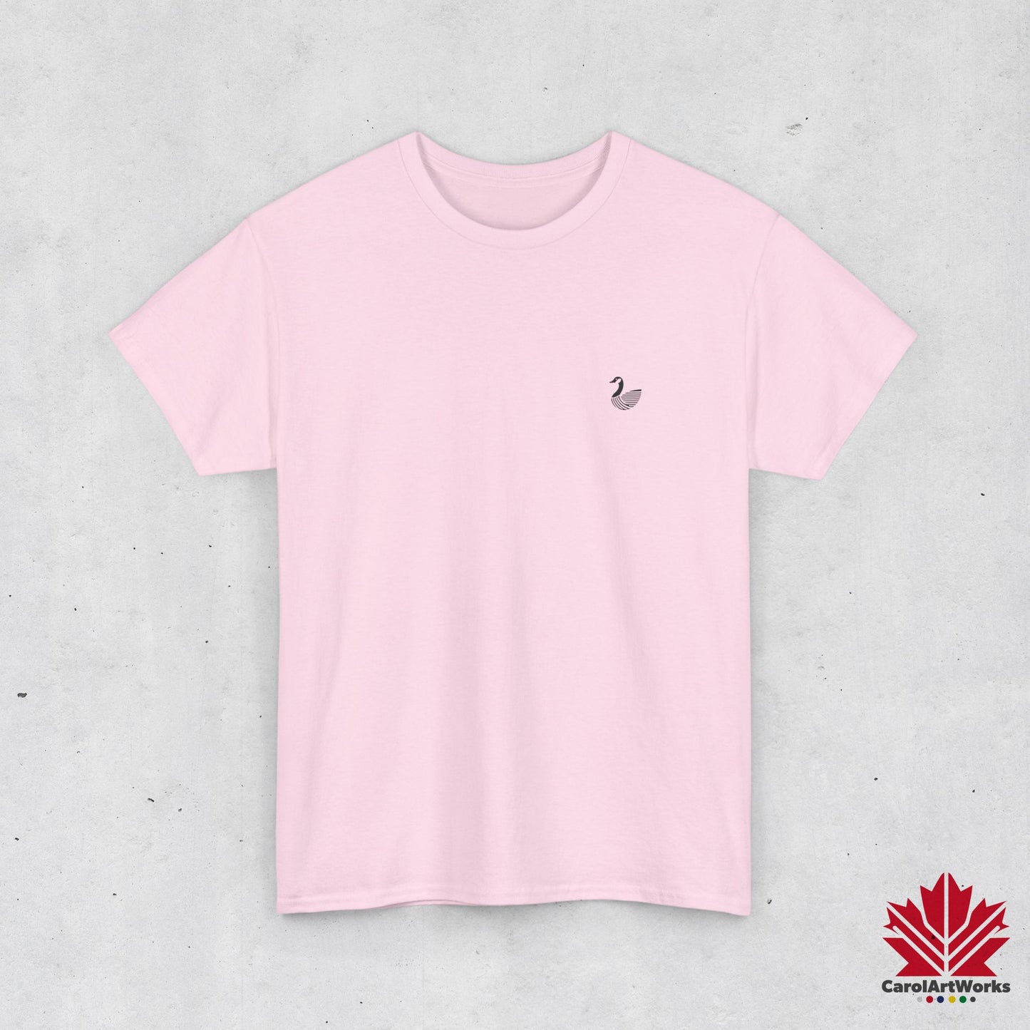 scandinavian minimalistic CANADA GOOSE Design Unisex Cotton Tee – Soft and Comfortable Everyday Wear