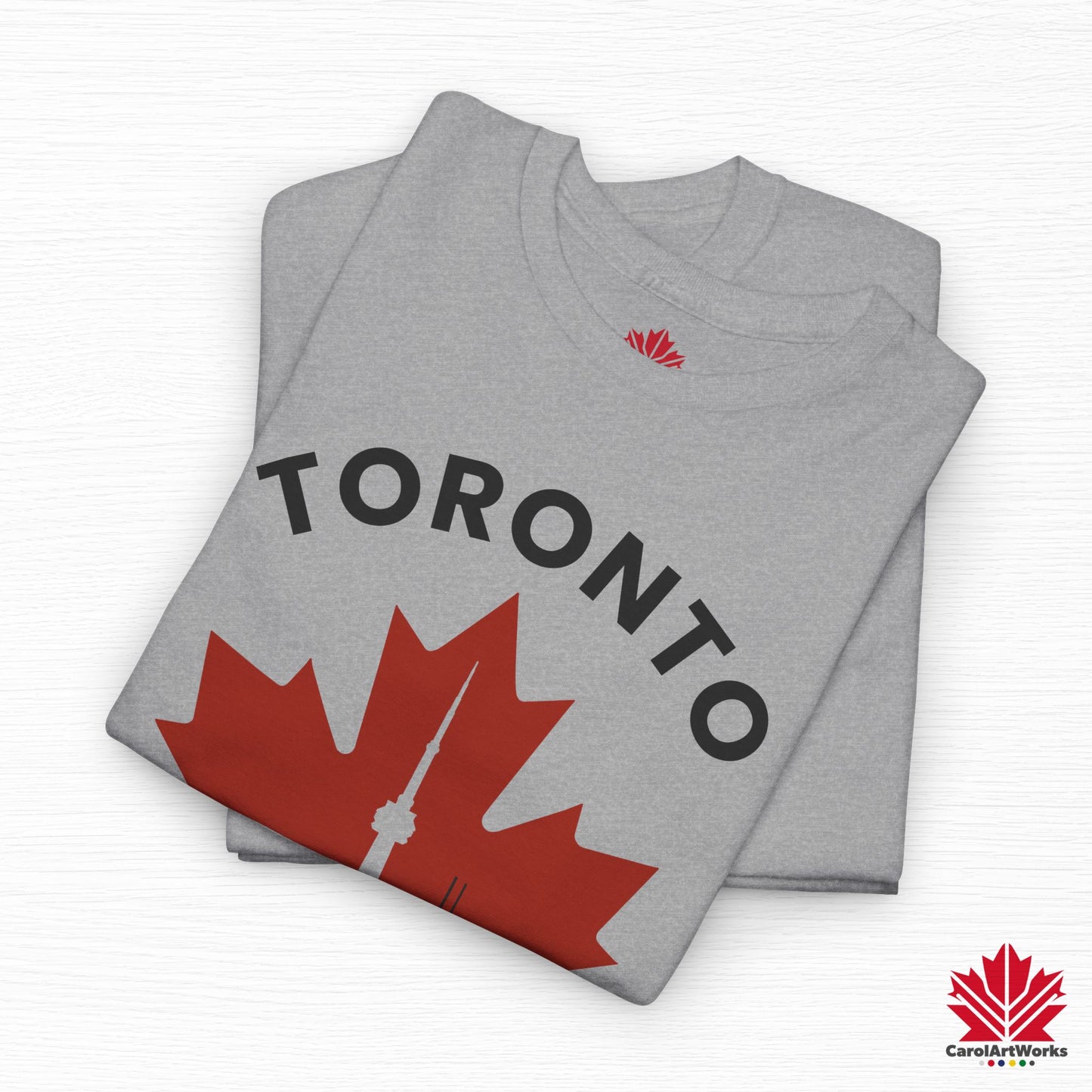 Toronto Leafline Cotton Tee for Urban Pride Vibes