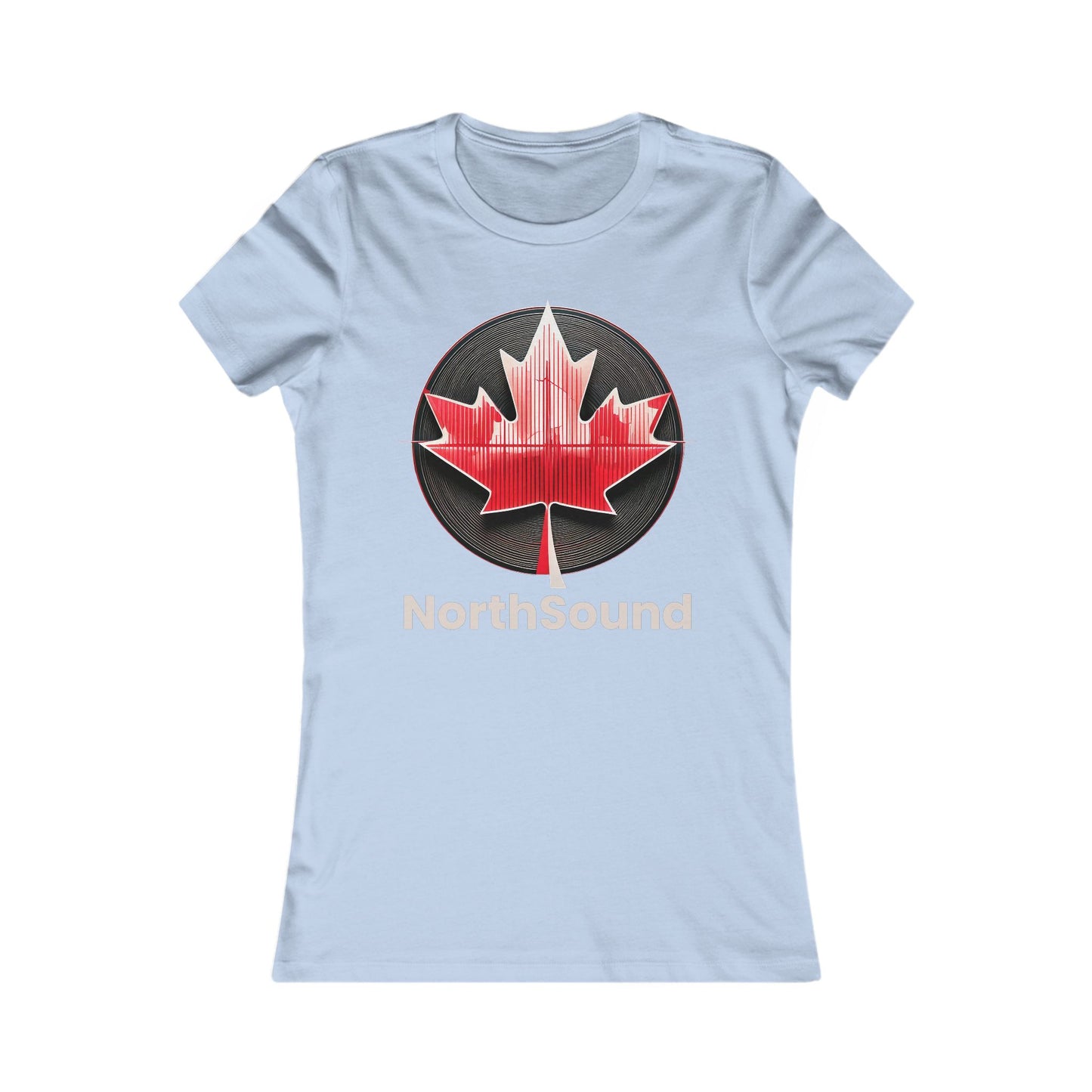 "NorthSound" Women's Favorite Tee - Maple Beats and Style