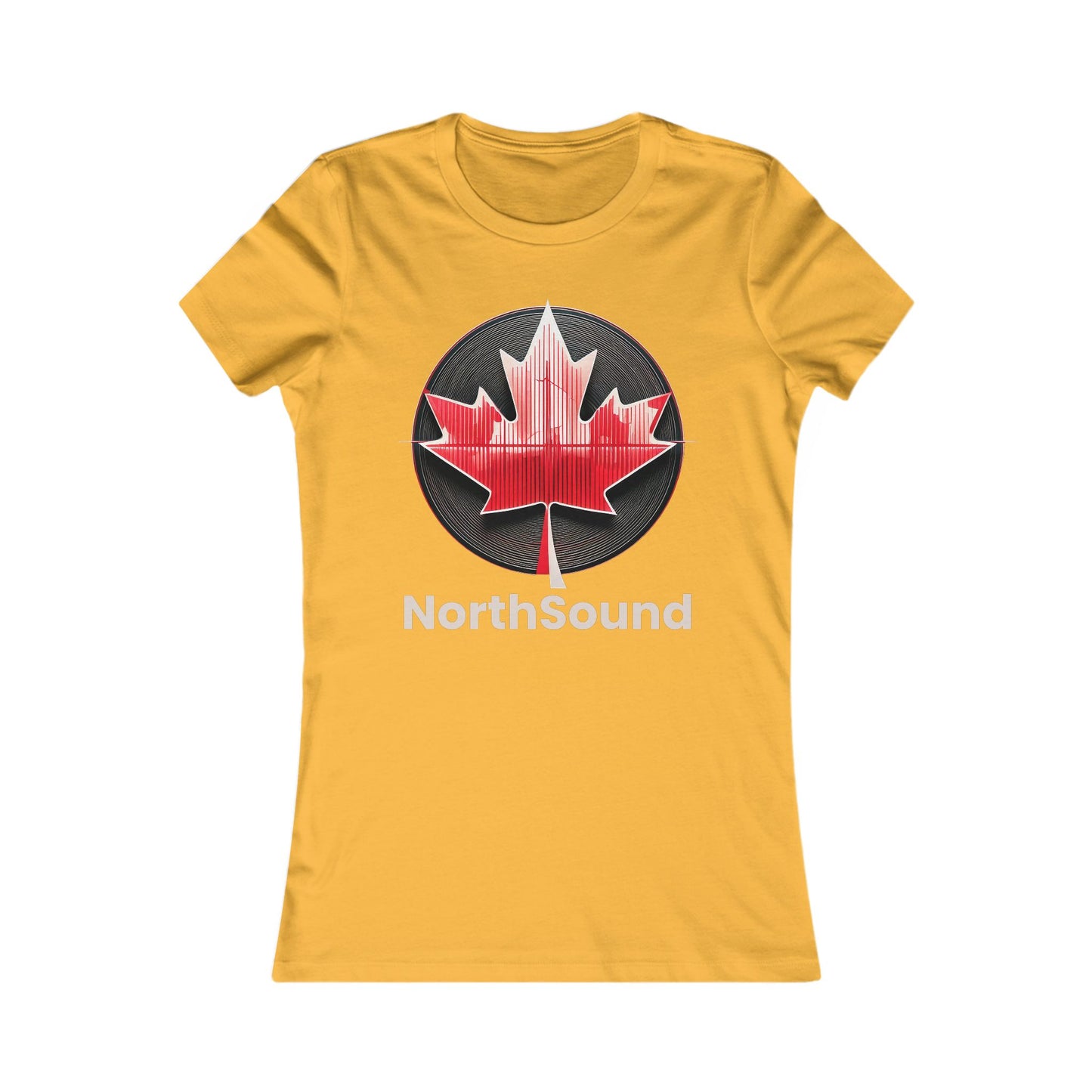 "NorthSound" Women's Favorite Tee - Maple Beats and Style