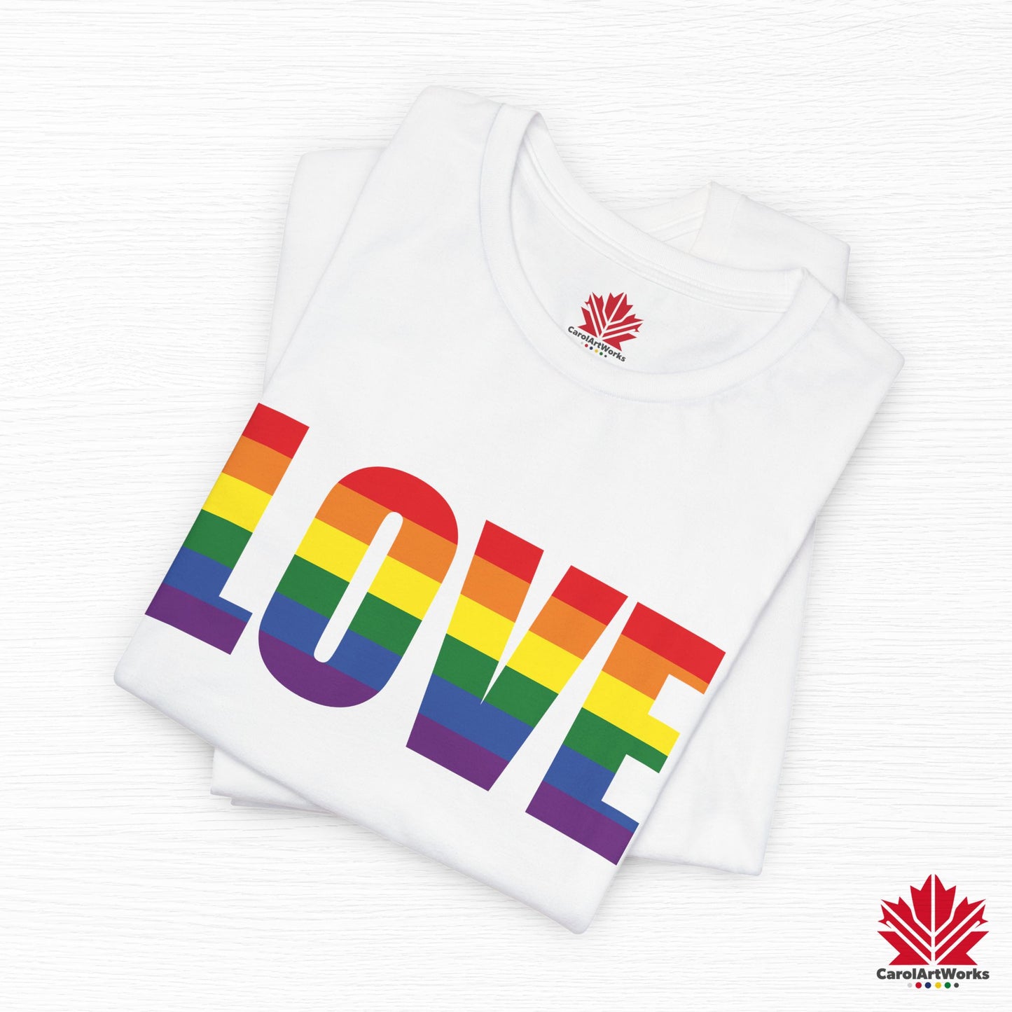 LOVE – Pride Toronto T-Shirt – Premium Quality – Unisex Fit – Bold Message