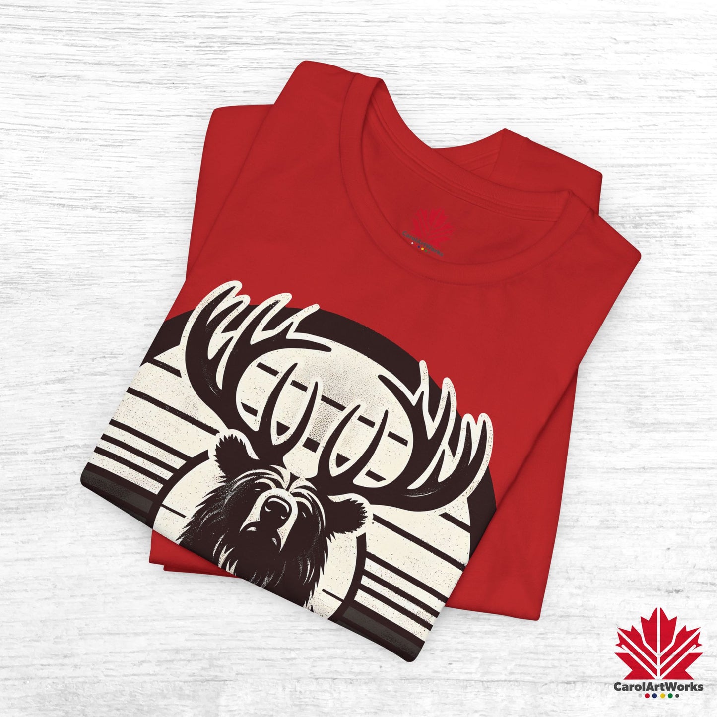 “Wild & Free” Unisex Short Sleeve Tee – Nature Inspired Graphic T-Shirt