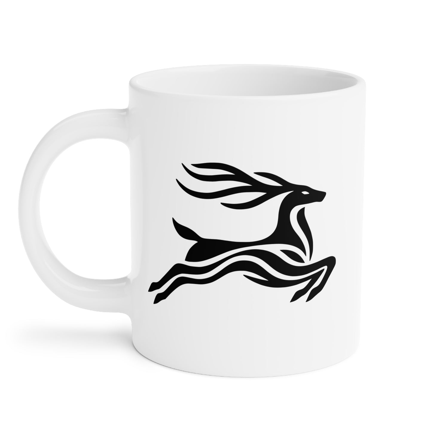 scandinavian minimalistic DEER - Ceramic Mugs (11oz\15oz\20oz)