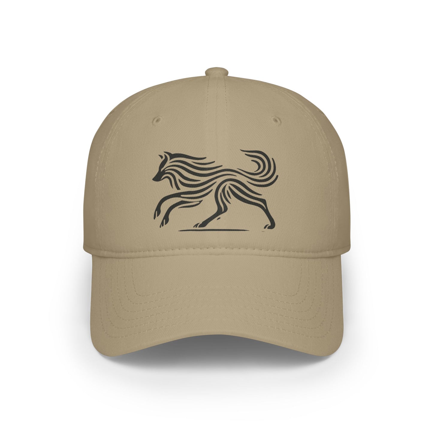 scandinavian minimalistic WOLF Design Baseball Cap – Perfect for Animal Lovers