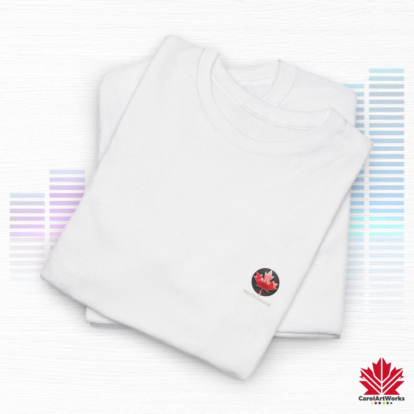 "NorthSound" Unisex Cotton Tee - Wear the Sound of Canada