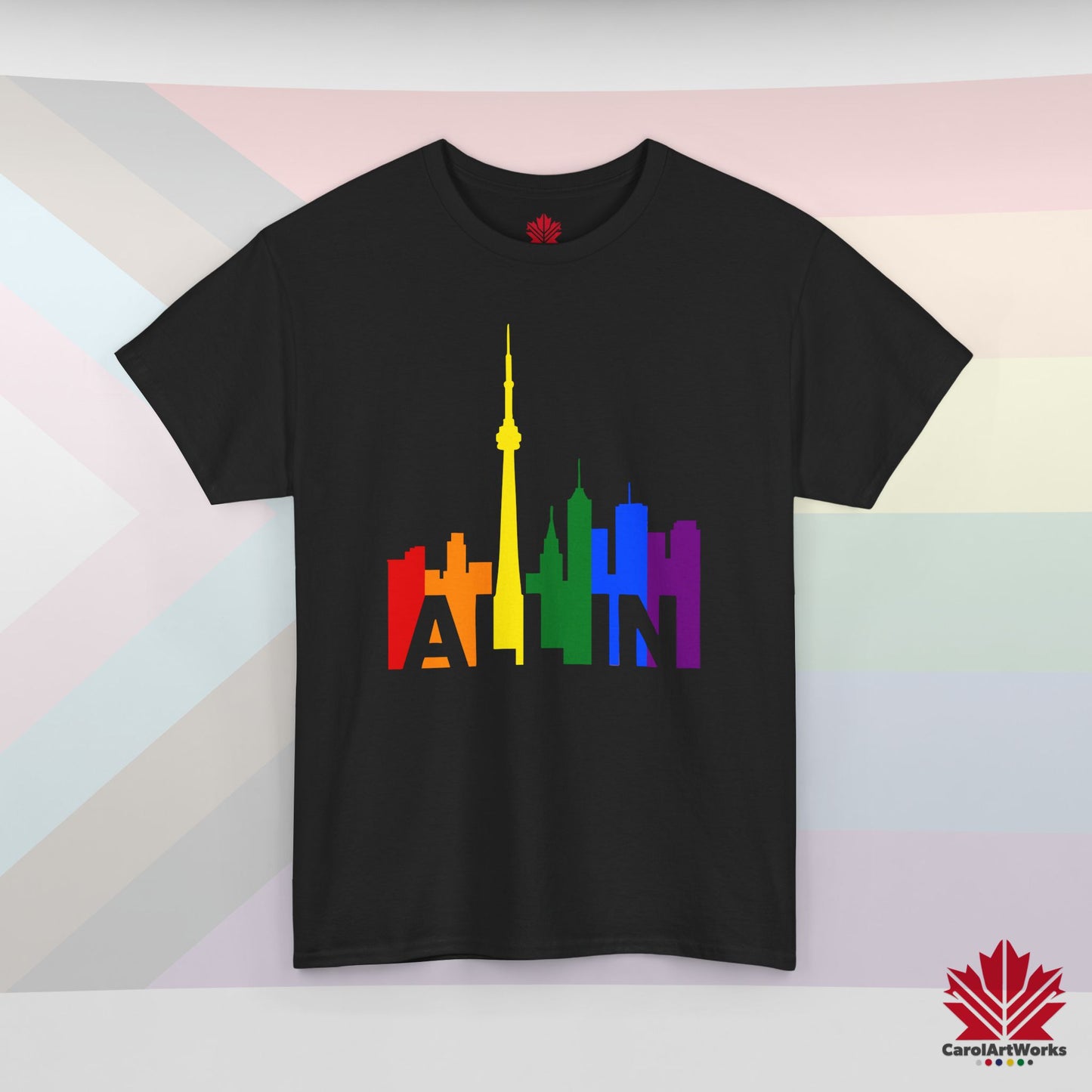 ALL IN – Pride Toronto T-Shirt – Classic Comfort – Unisex Fit – Bold Statement