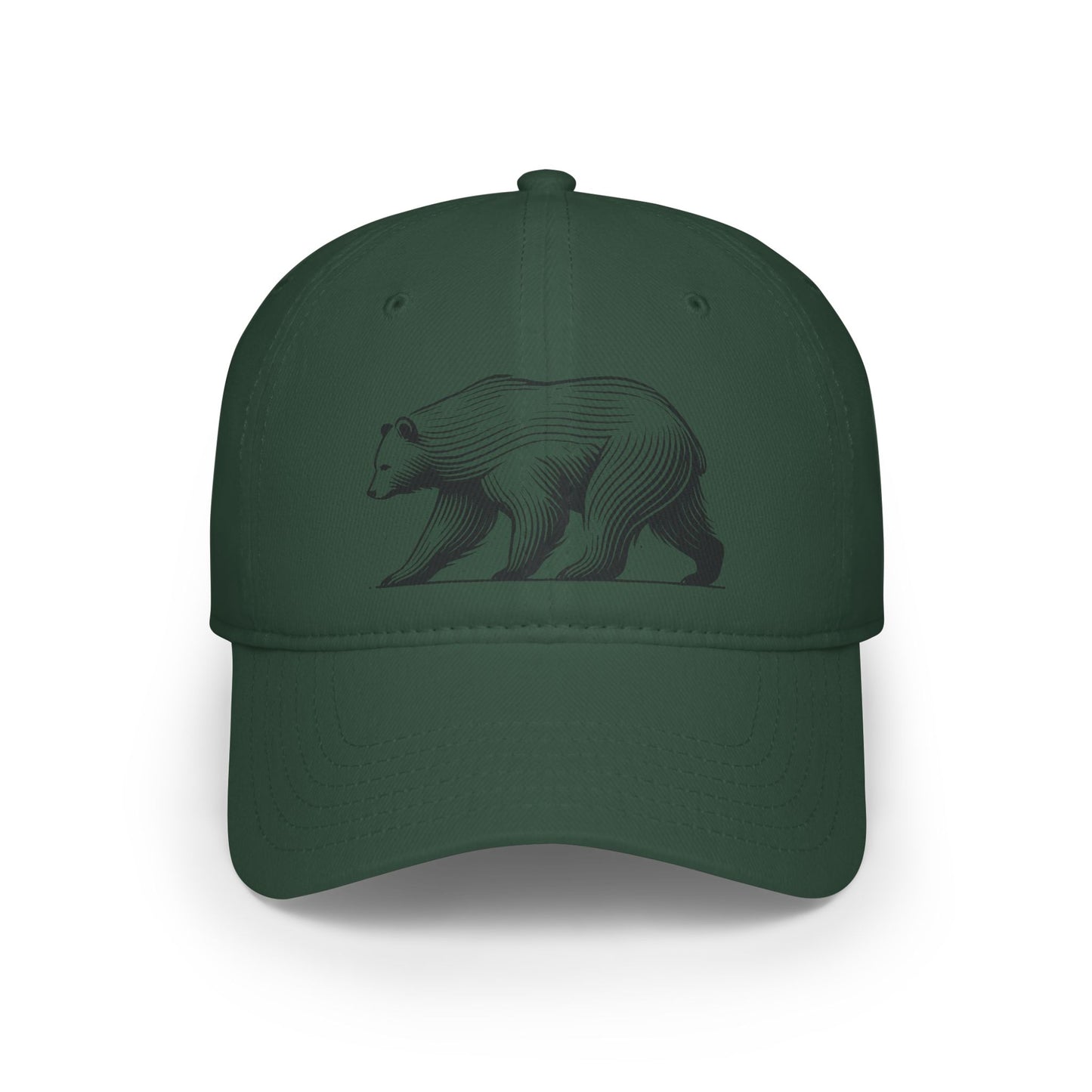 scandinavian minimalistic BEAR Design Baseball Cap – Casual Outdoor Style