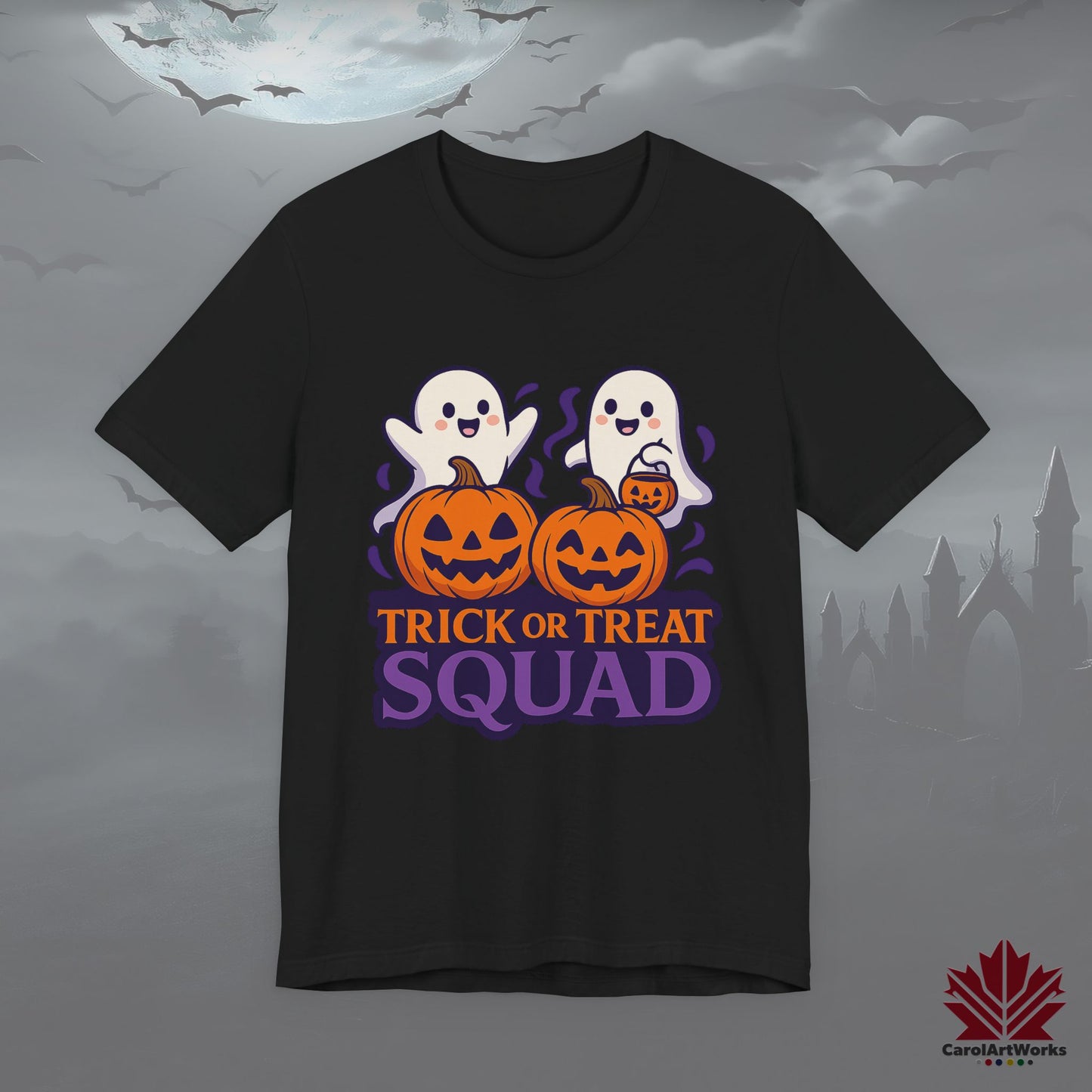 Trick or Treat Squad – Unisex Halloween T-Shirt for Friends & Family