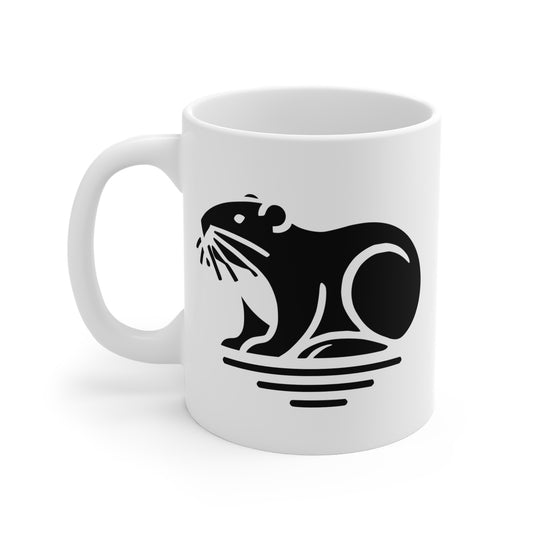 scandinavian minimalistic BEAVER - Ceramic Mugs (11oz\15oz\20oz)