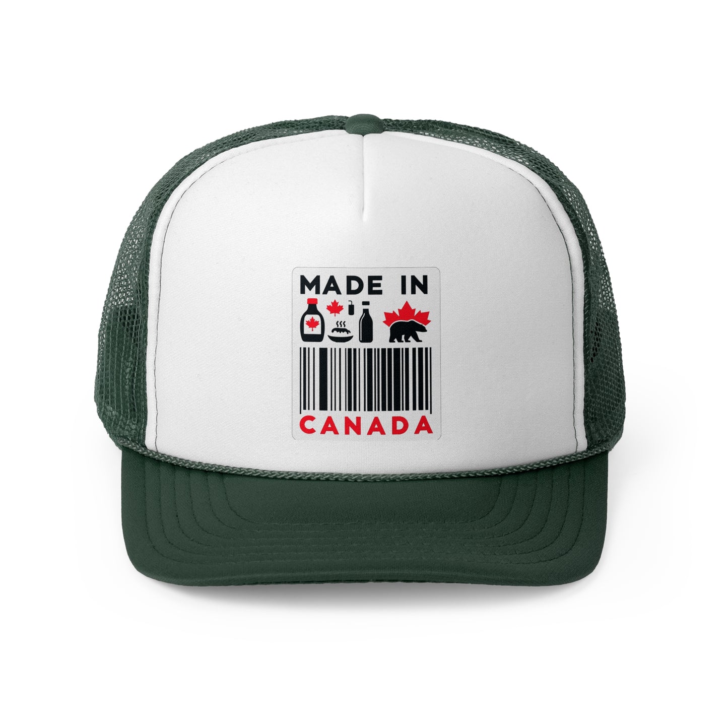 “Made in Canada” Canadian Pride Trucker Cap – Perfect for Outdoors and Celebrations