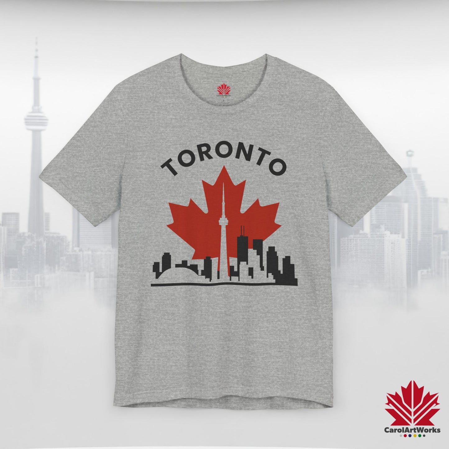 T-shirt Toronto Leafline Premium pour une allure canadienne décontractée