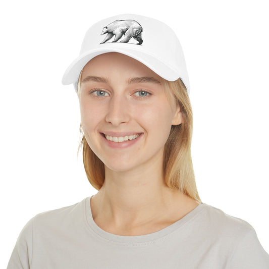 scandinavian minimalistic BEAR Design Baseball Cap – Casual Outdoor Style