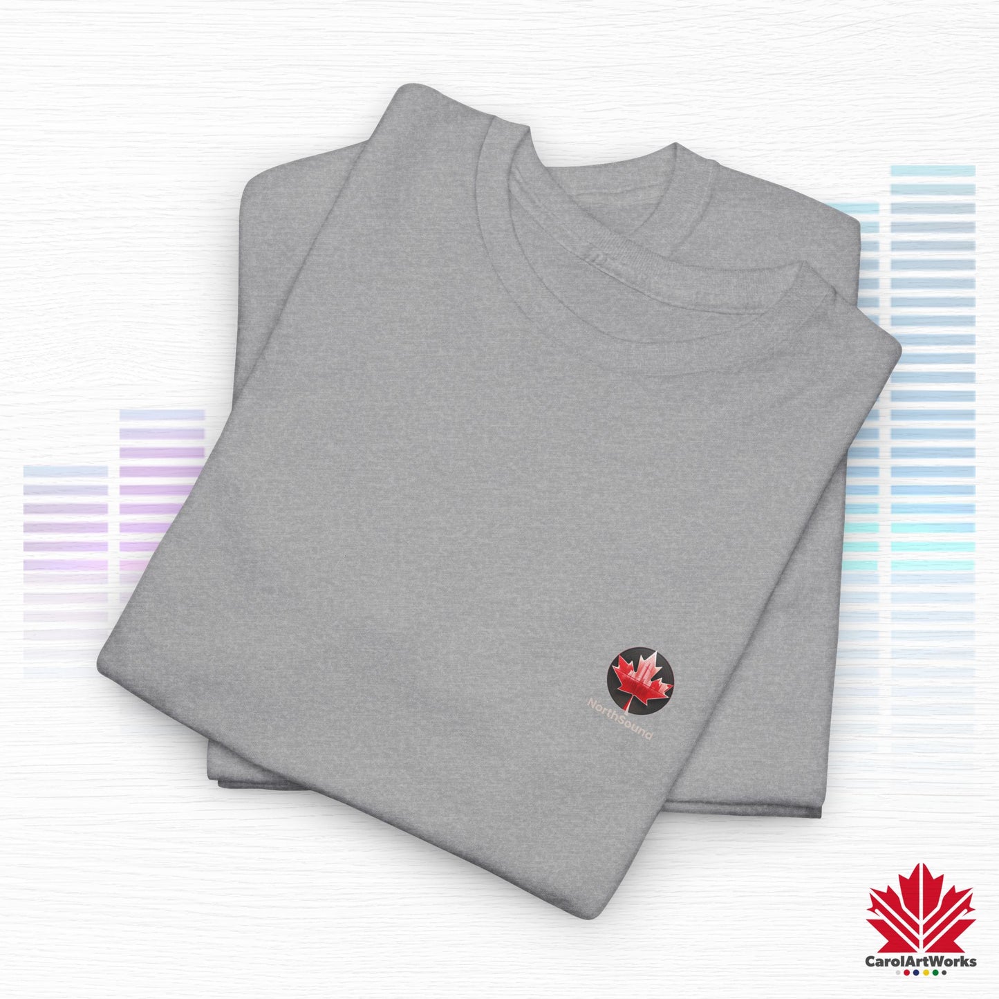 "NorthSound" Unisex Cotton Tee - Wear the Sound of Canada