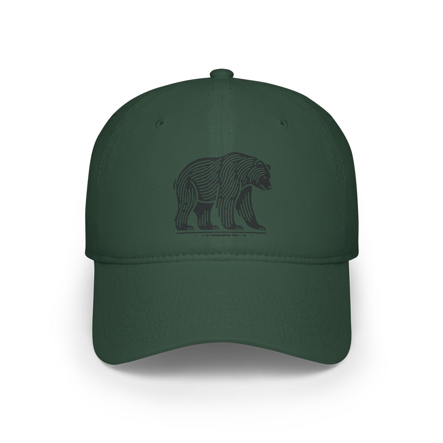 scandinavian minimalistic BEAR Design Baseball Cap – Casual Outdoor Style