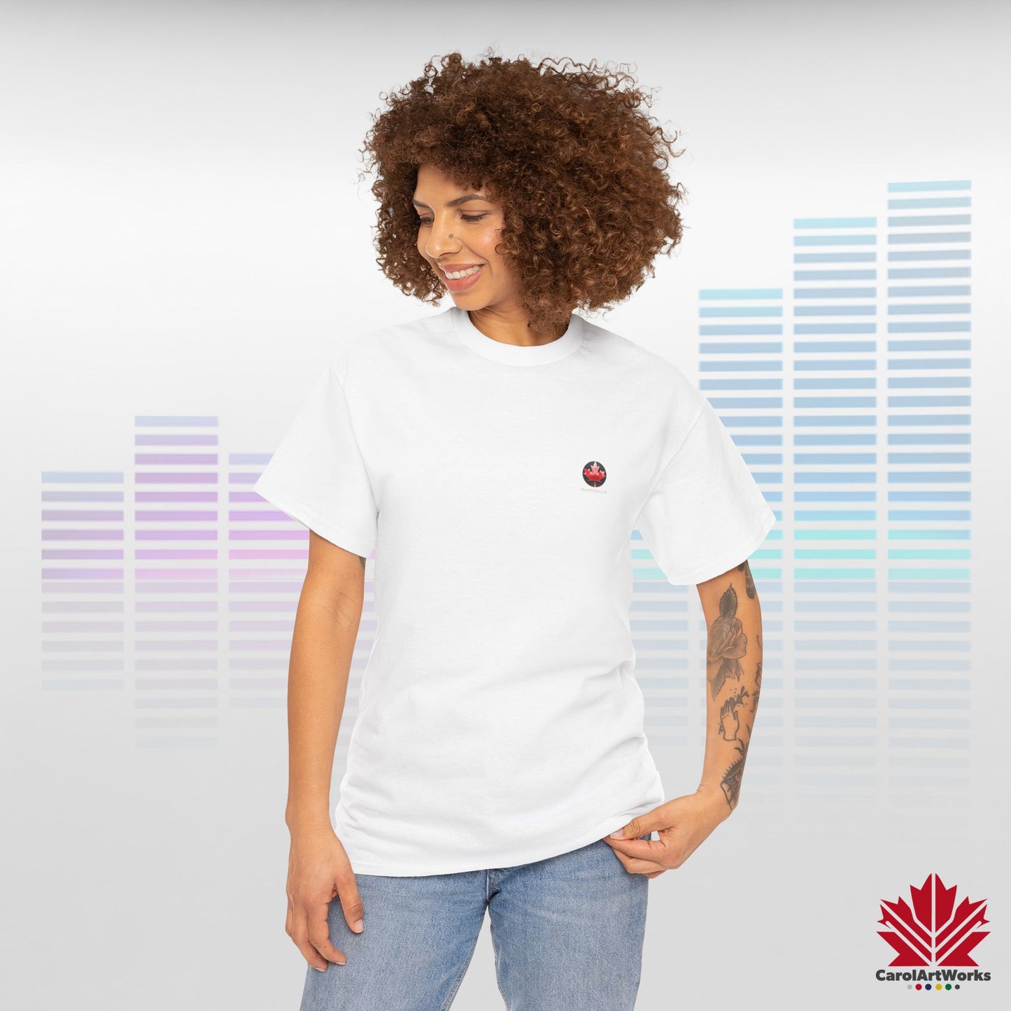 "NorthSound" Unisex Cotton Tee - Wear the Sound of Canada