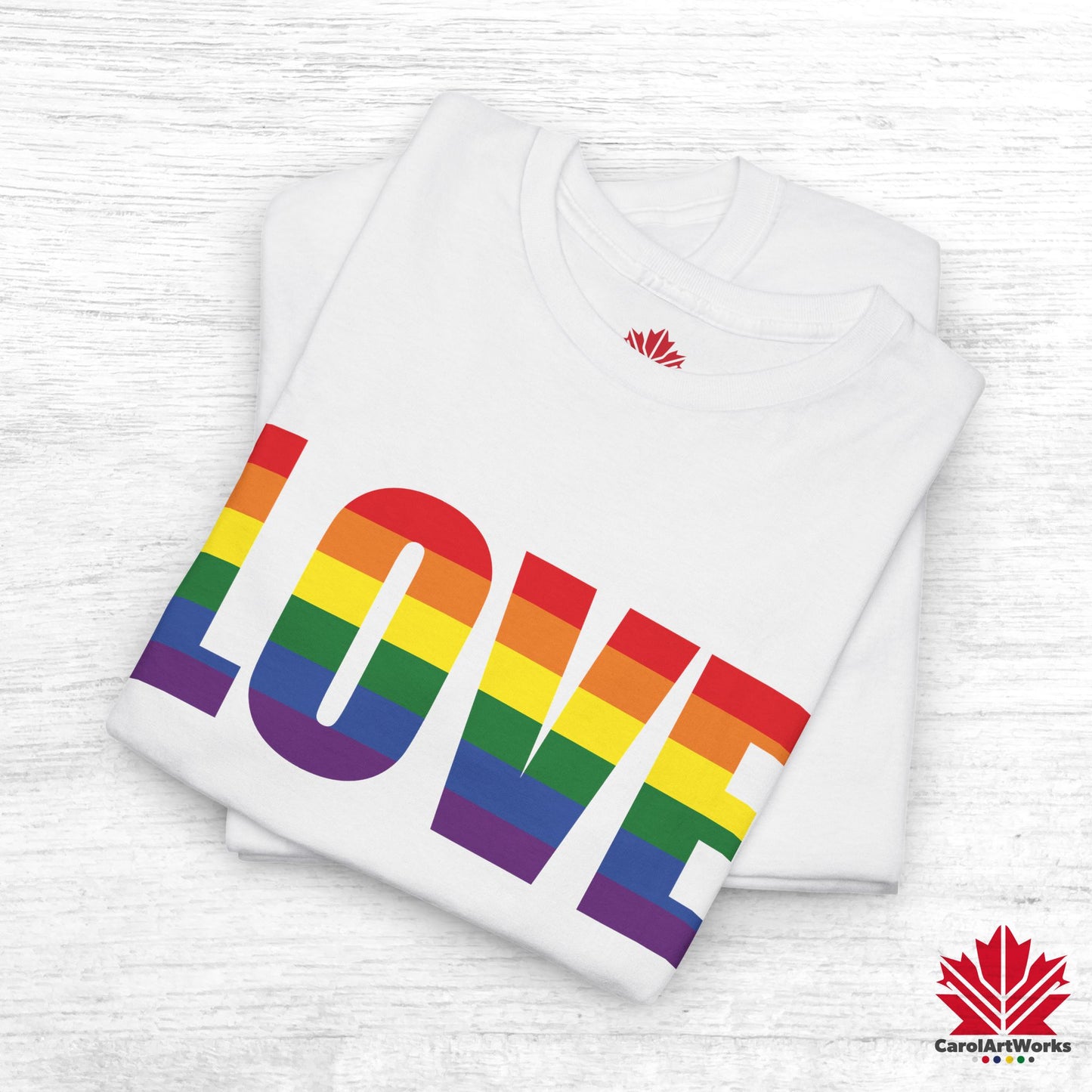 LOVE – Pride Toronto T-Shirt – Classic Comfort – Unisex Fit – Bold Statement