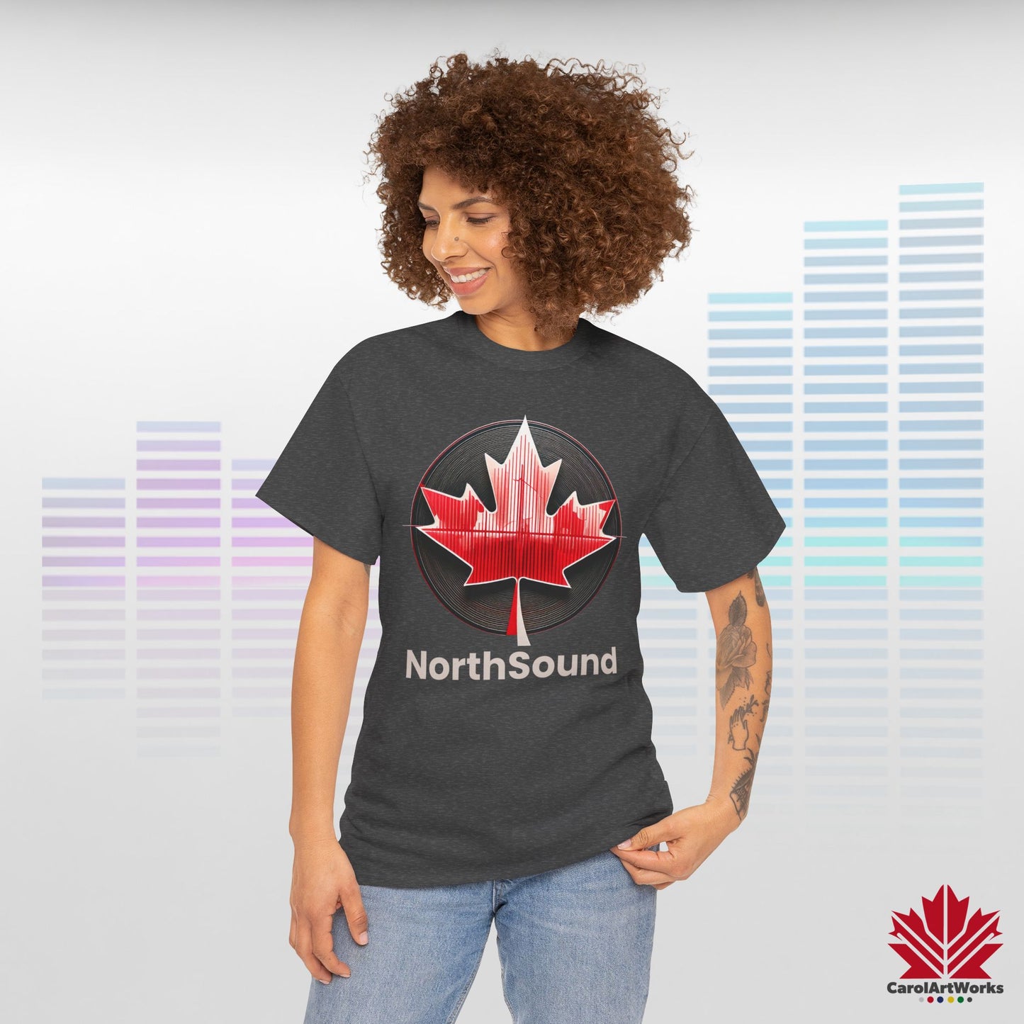 "NorthSound" Unisex Cotton Tee - Wear the Sound of Canada