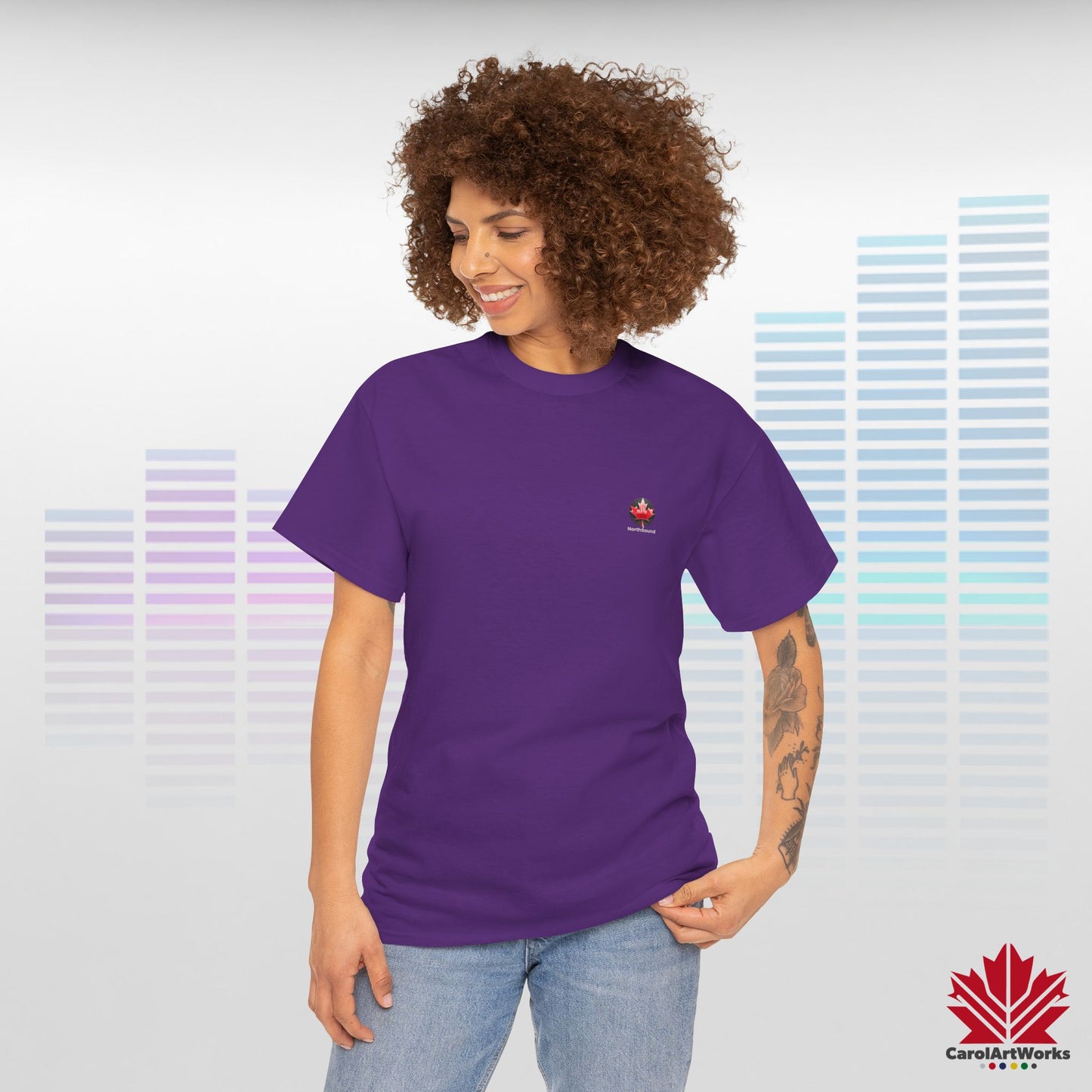 "NorthSound" Unisex Cotton Tee - Wear the Sound of Canada