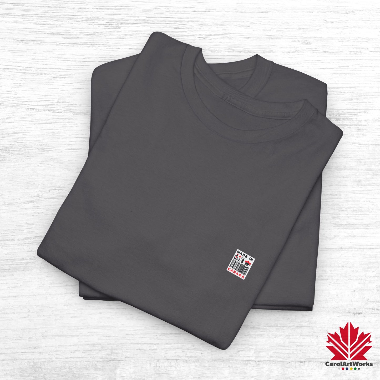 “Made in Canada” Unisex Cotton Tee – Canadian Pride T-Shirt