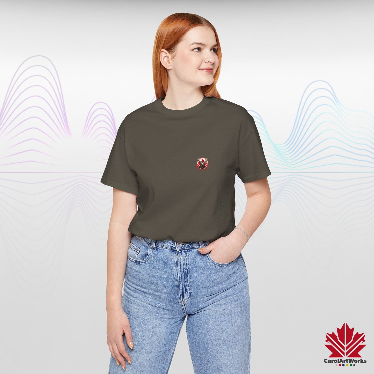 T-shirt unisexe à manches courtes « Great North Sound » True North Sound – Maple Beats and Style