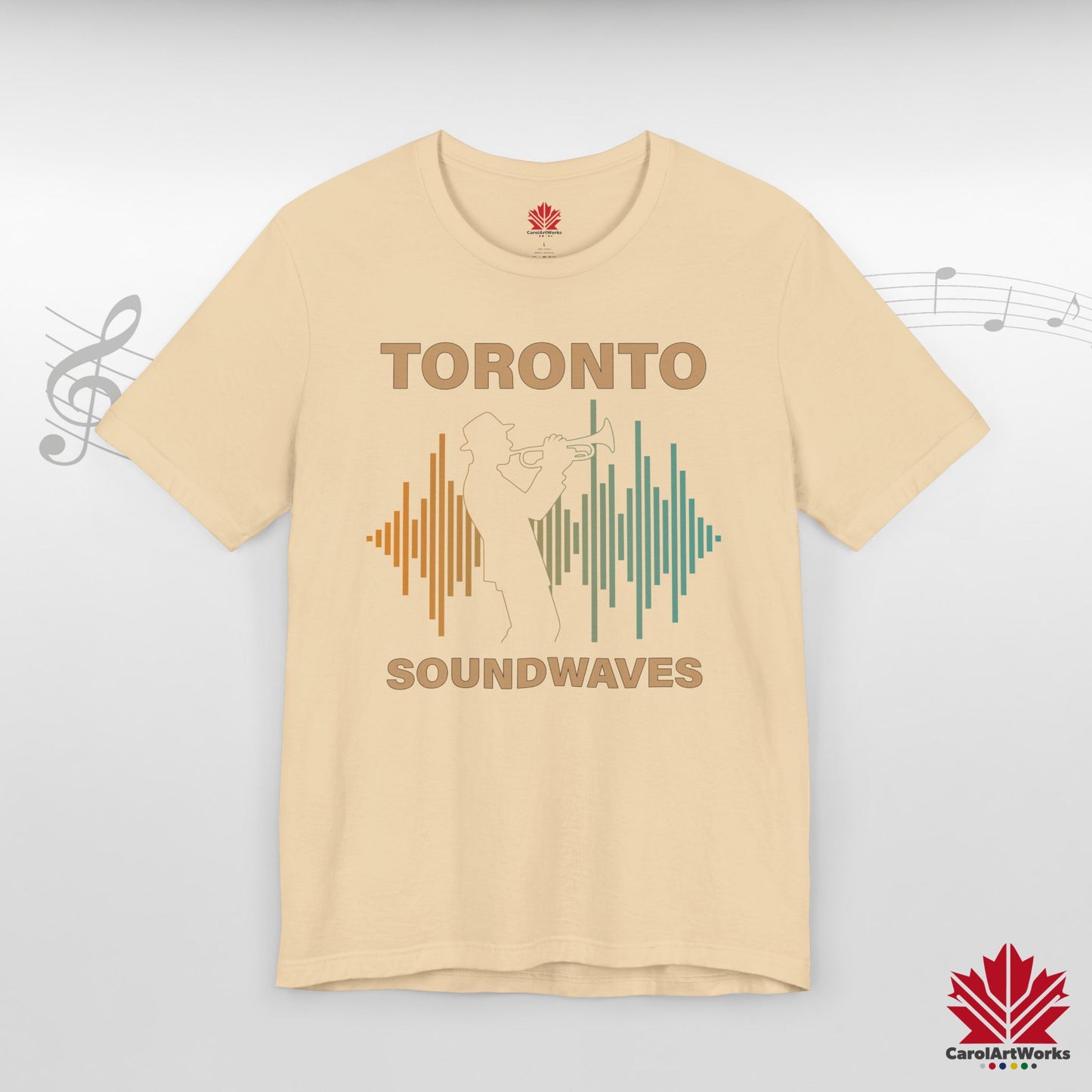 T-shirt Toronto Soundwaves Premium – Pour les mélomanes et les soirées citadines