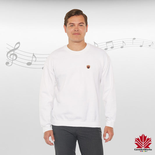 "Moose on the Loose Records" Unisex Sweatshirt - Cozy Canadian Vibes