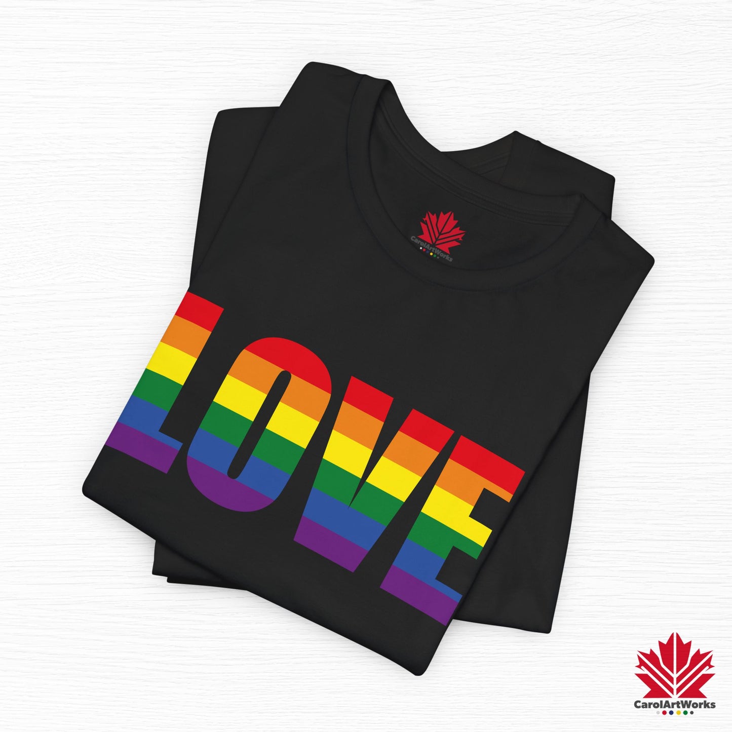 LOVE – Pride Toronto T-Shirt – Premium Quality – Unisex Fit – Bold Message