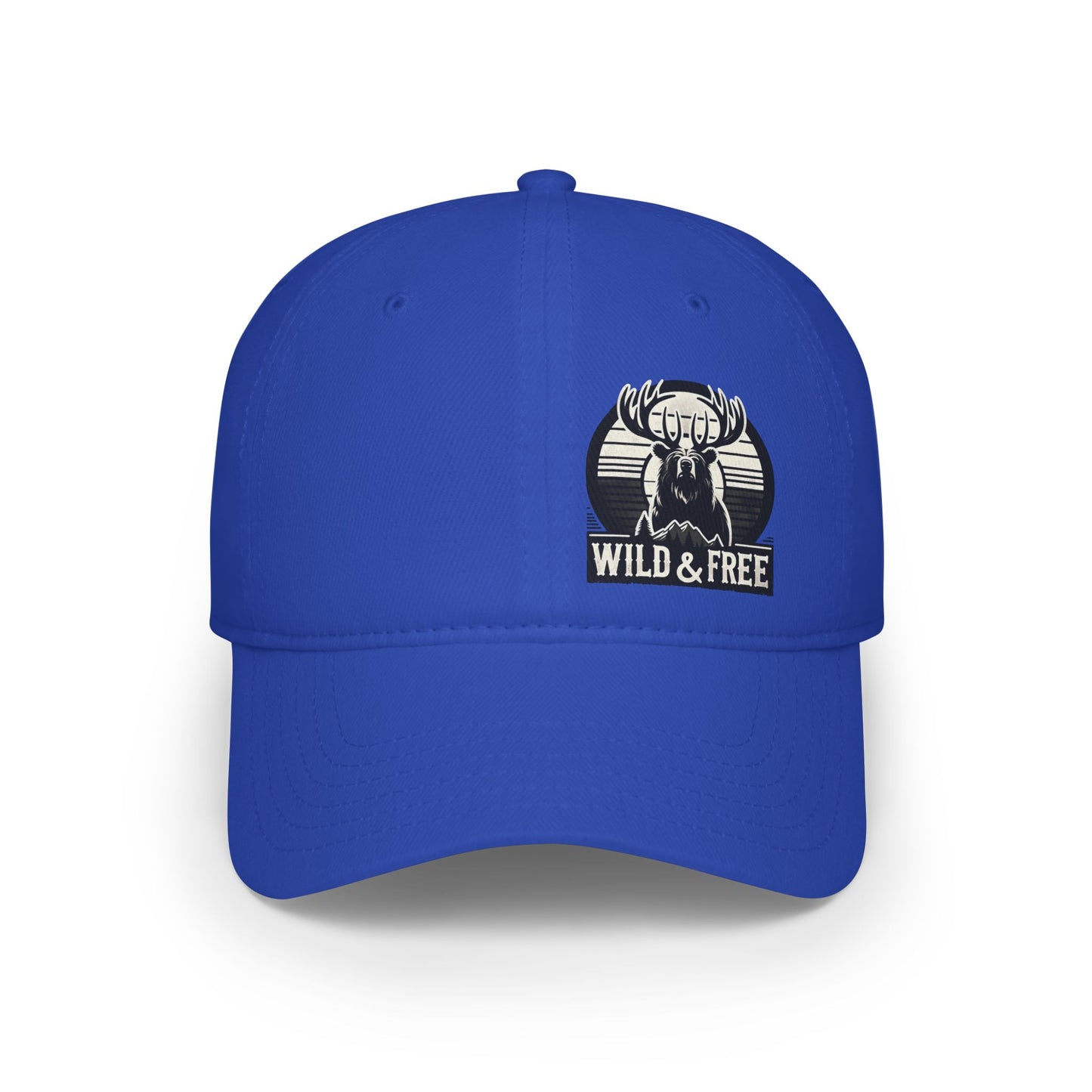 “Wild & Free” Baseball Cap – Outdoor Hat for Adventurers