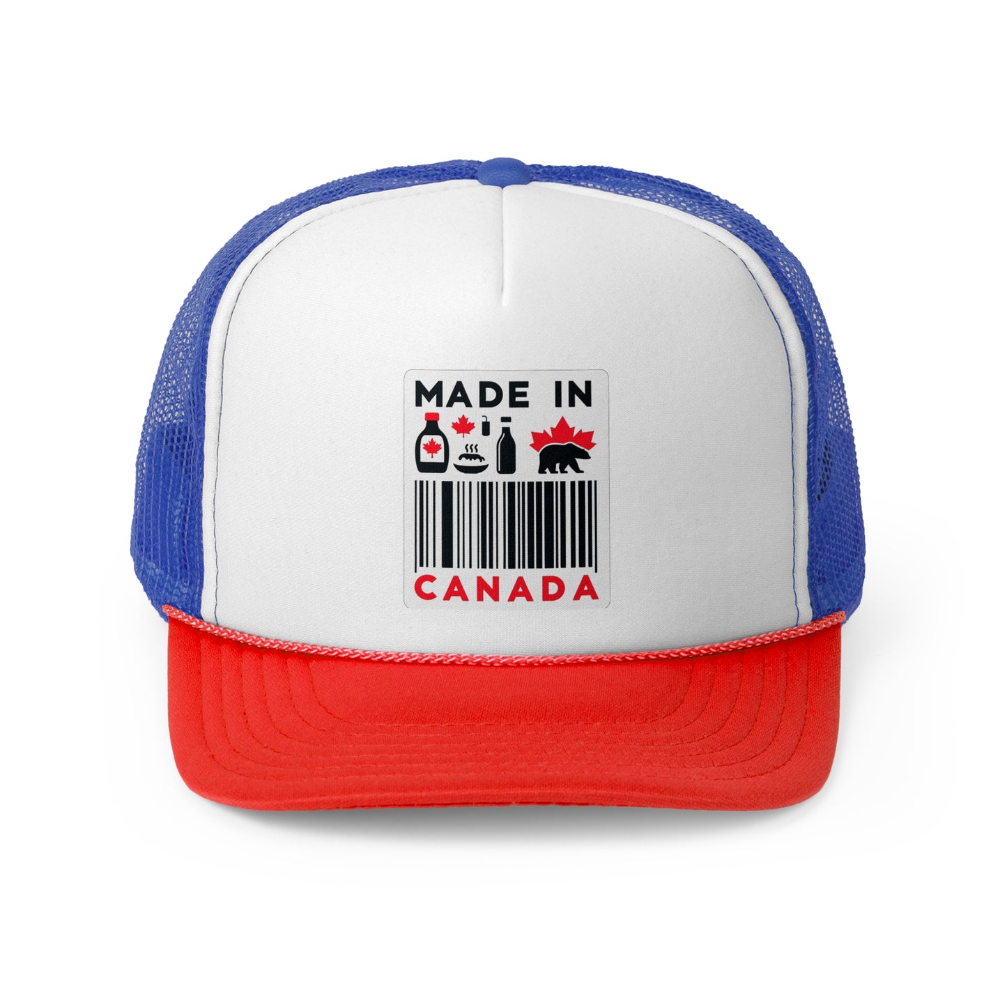 “Made in Canada” Canadian Pride Trucker Cap – Perfect for Outdoors and Celebrations
