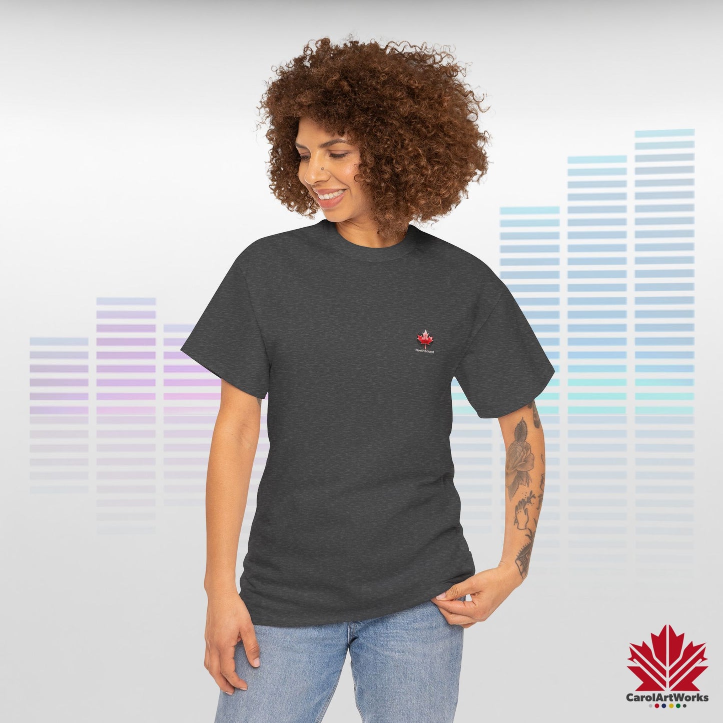 "NorthSound" Unisex Cotton Tee - Wear the Sound of Canada