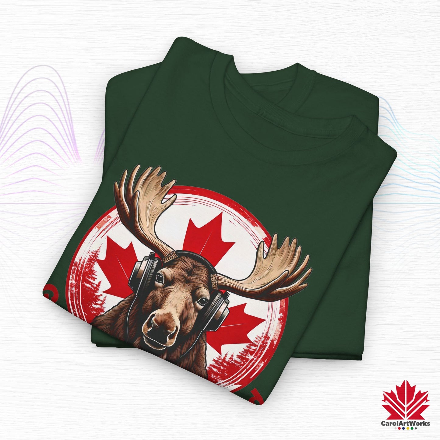 "Great North Sound" True North Sound Moose Tee