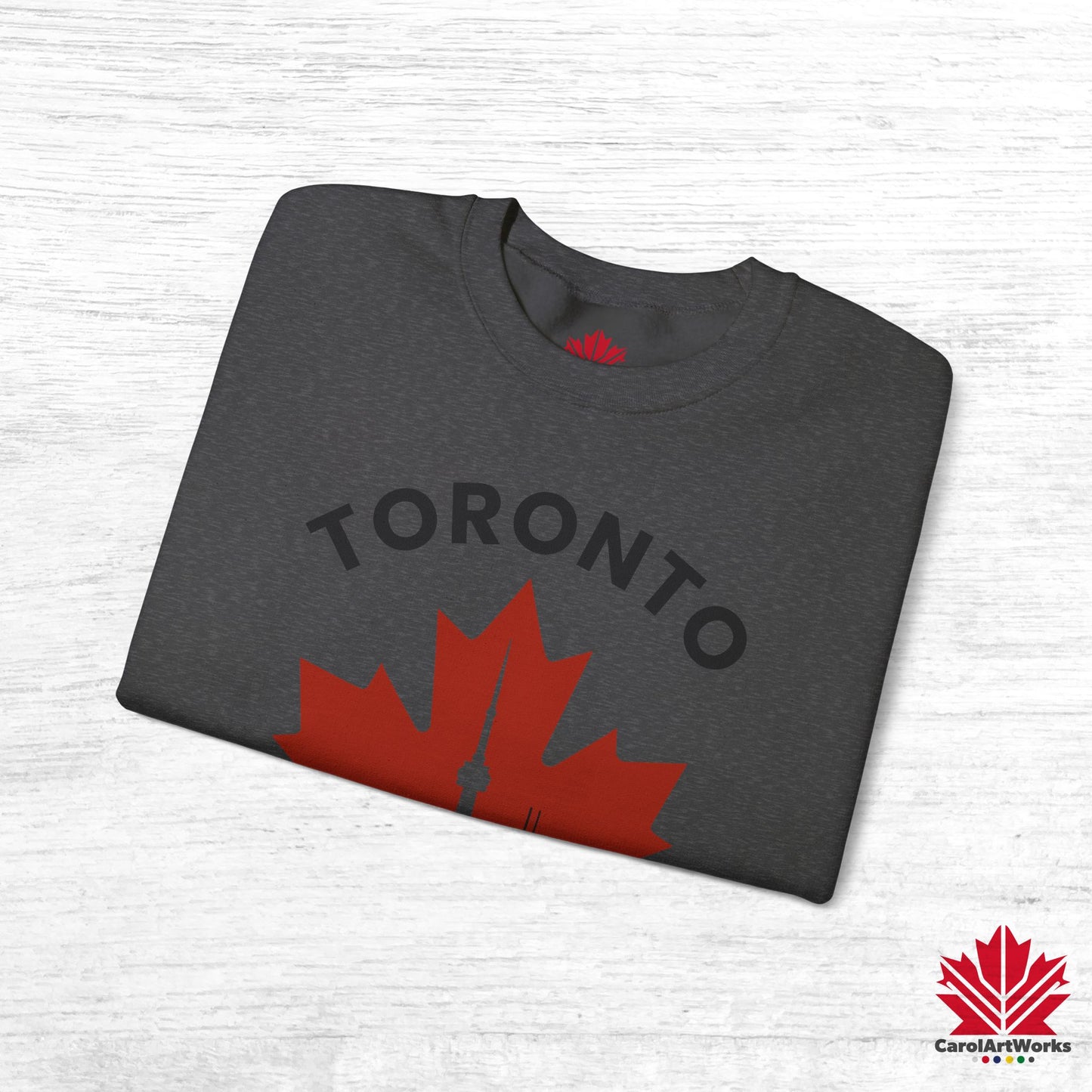Pull ras du cou confortable Toronto Leafline pour les légendes locales