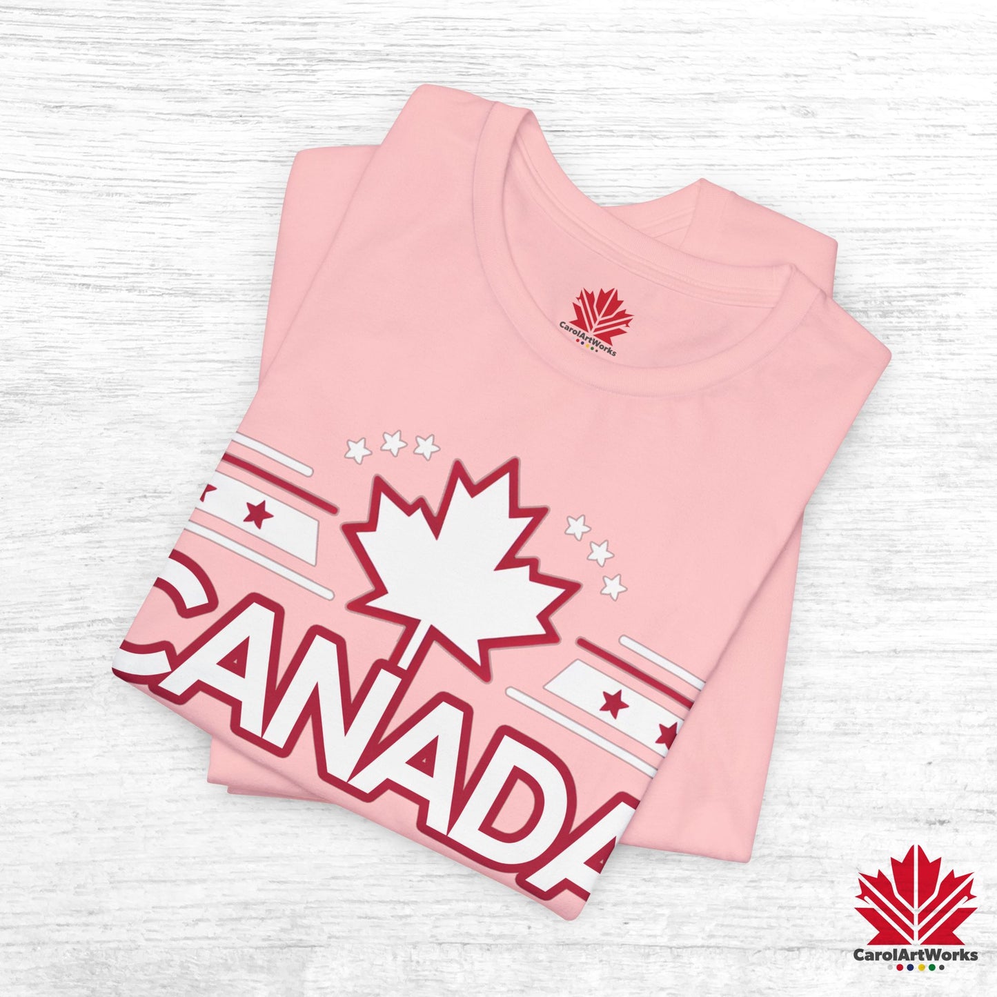 “Canada Strong Again” Unisex Short Sleeve Tee – Comfortable Casual Wear