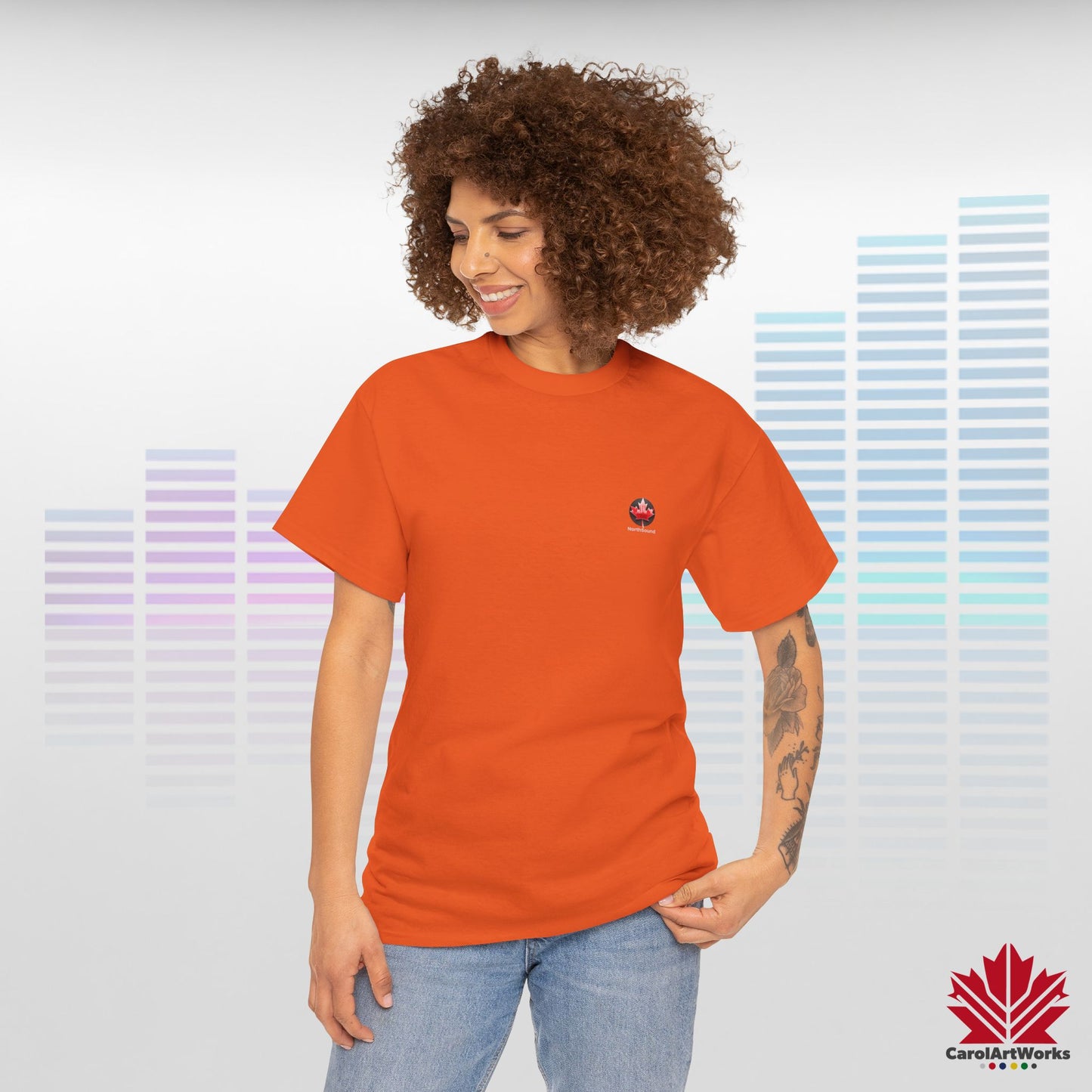 "NorthSound" Unisex Cotton Tee - Wear the Sound of Canada