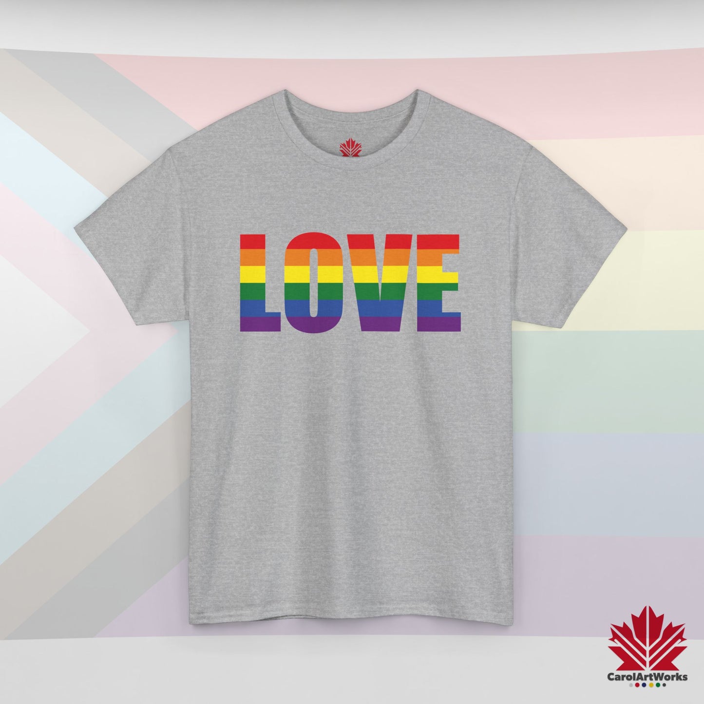 LOVE – Pride Toronto T-Shirt – Classic Comfort – Unisex Fit – Bold Statement