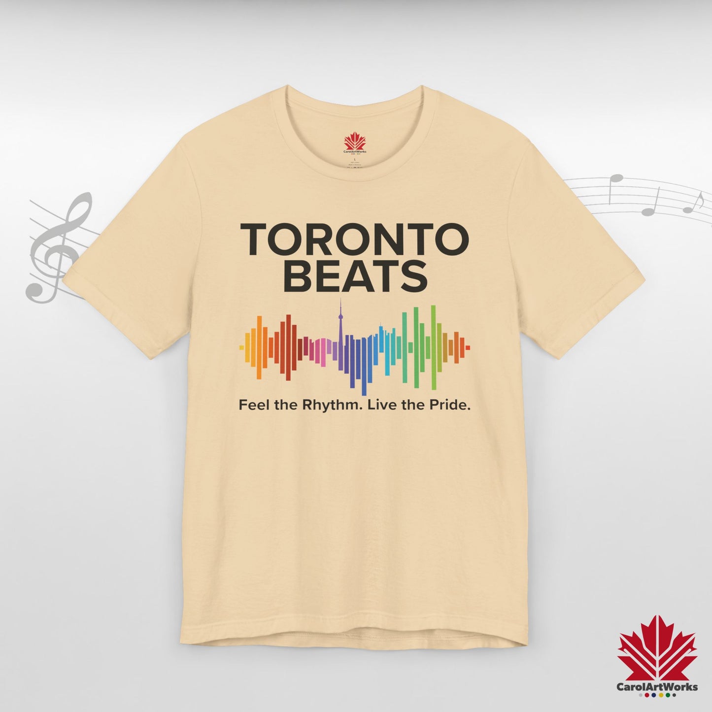T-shirt premium Toronto Beats – Fort. Fier. Ambiance toute la journée.