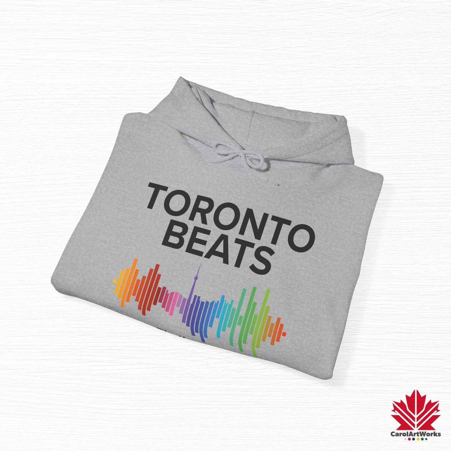 Sweat à capuche Toronto Beats – Bruyant dehors. Chaud dedans.