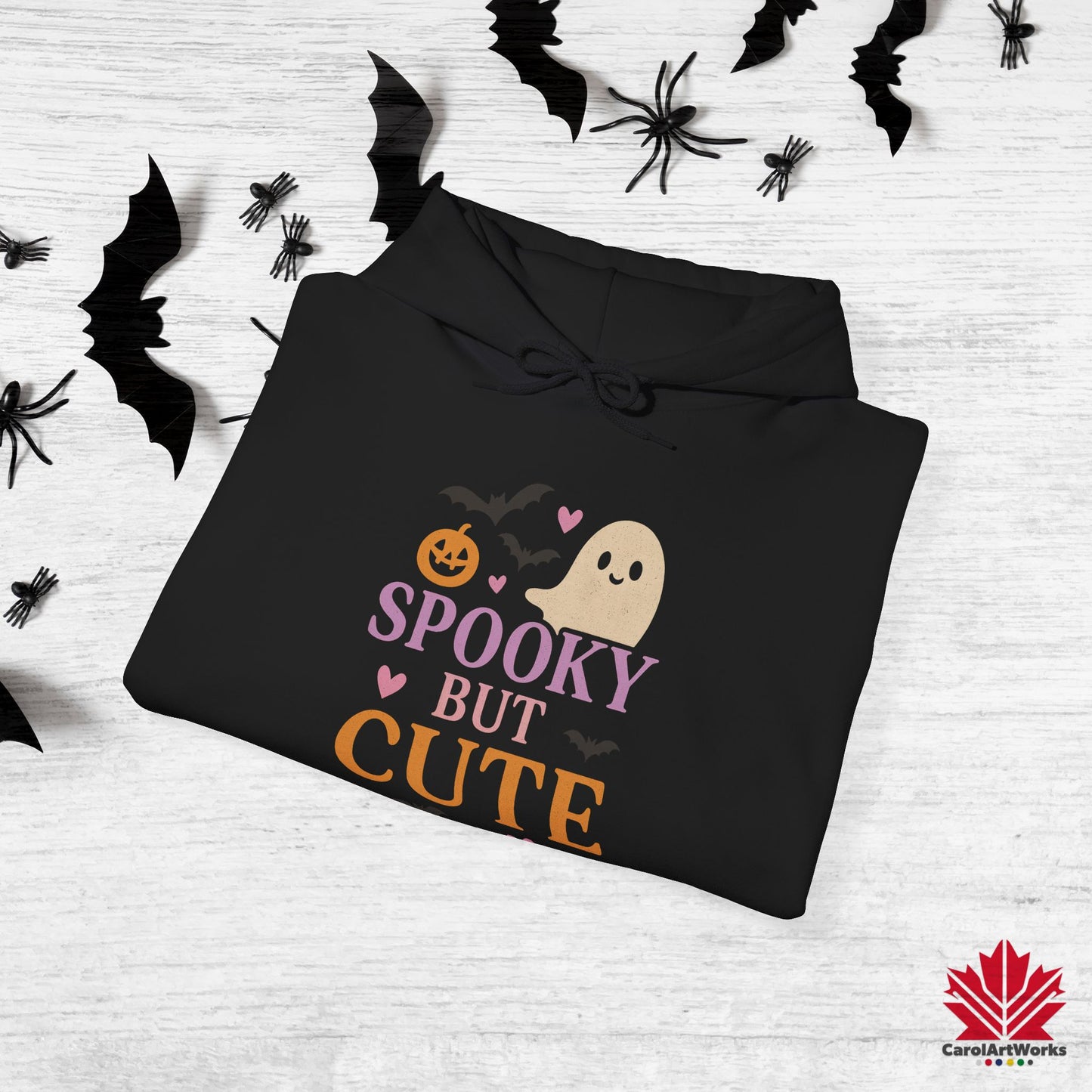 Spooky But Cute – Fun & Cozy Halloween Hoodie for Spooky Season