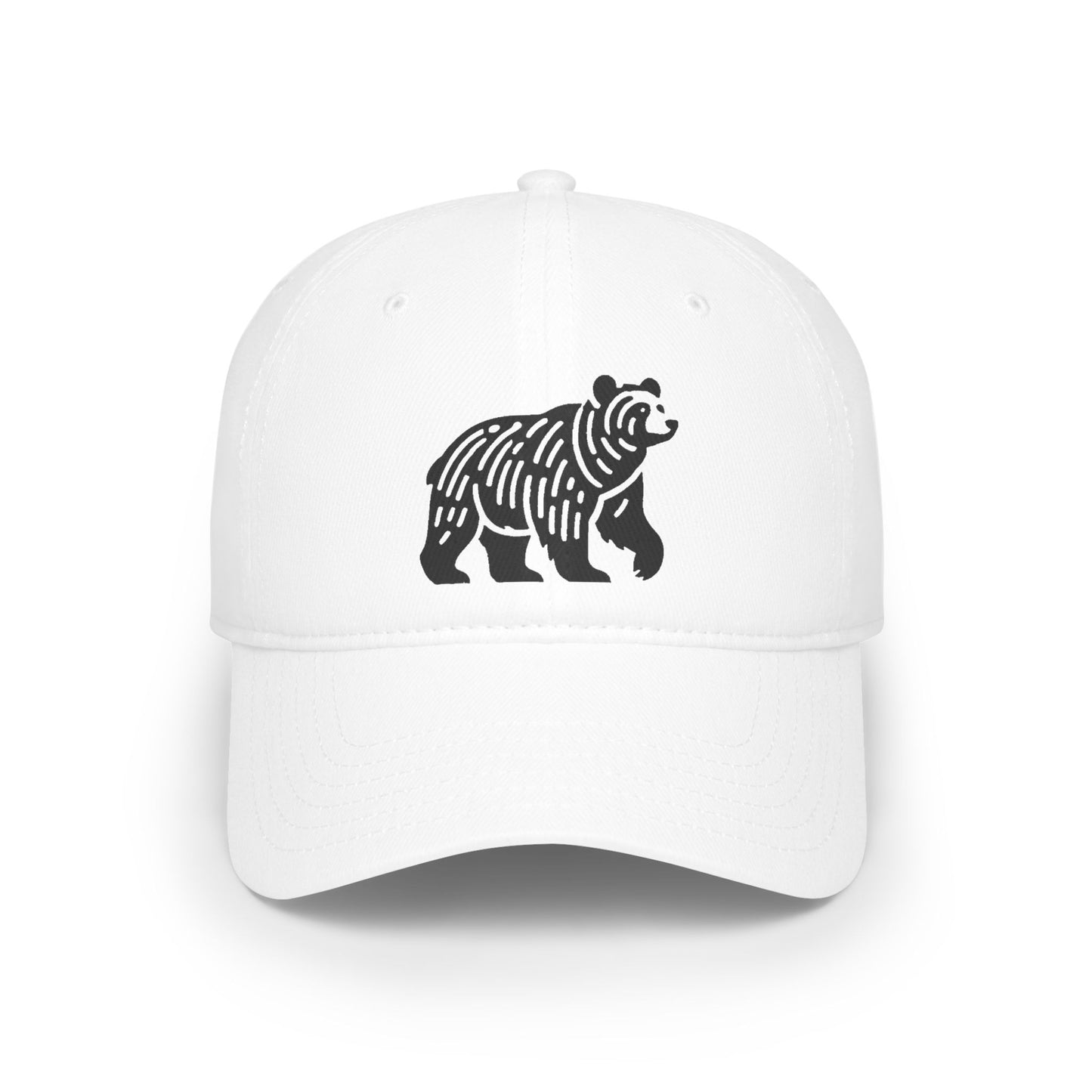 scandinavian minimalistic BEAR Design Baseball Cap – Casual Outdoor Style