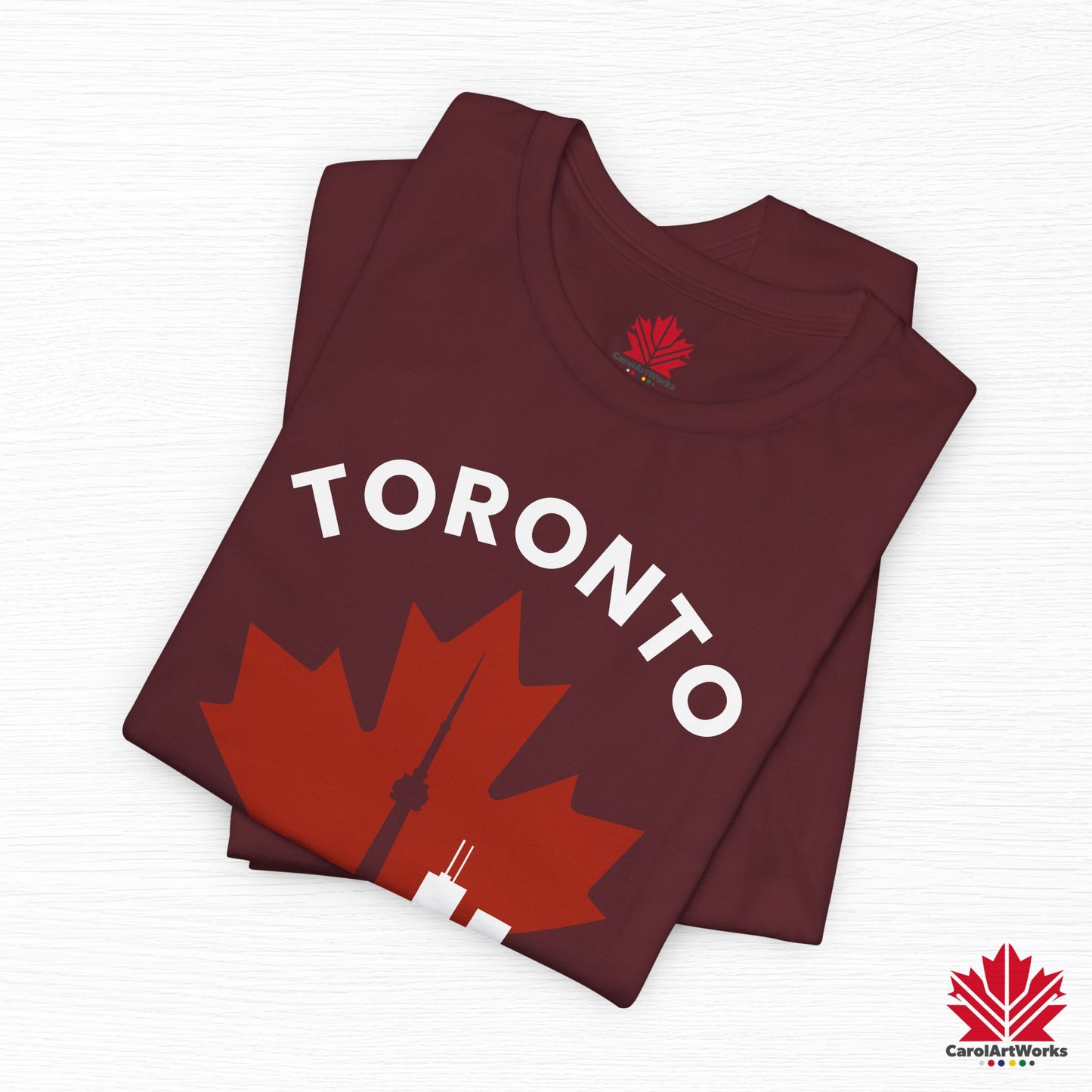 T-shirt Toronto Leafline Premium pour une allure canadienne décontractée