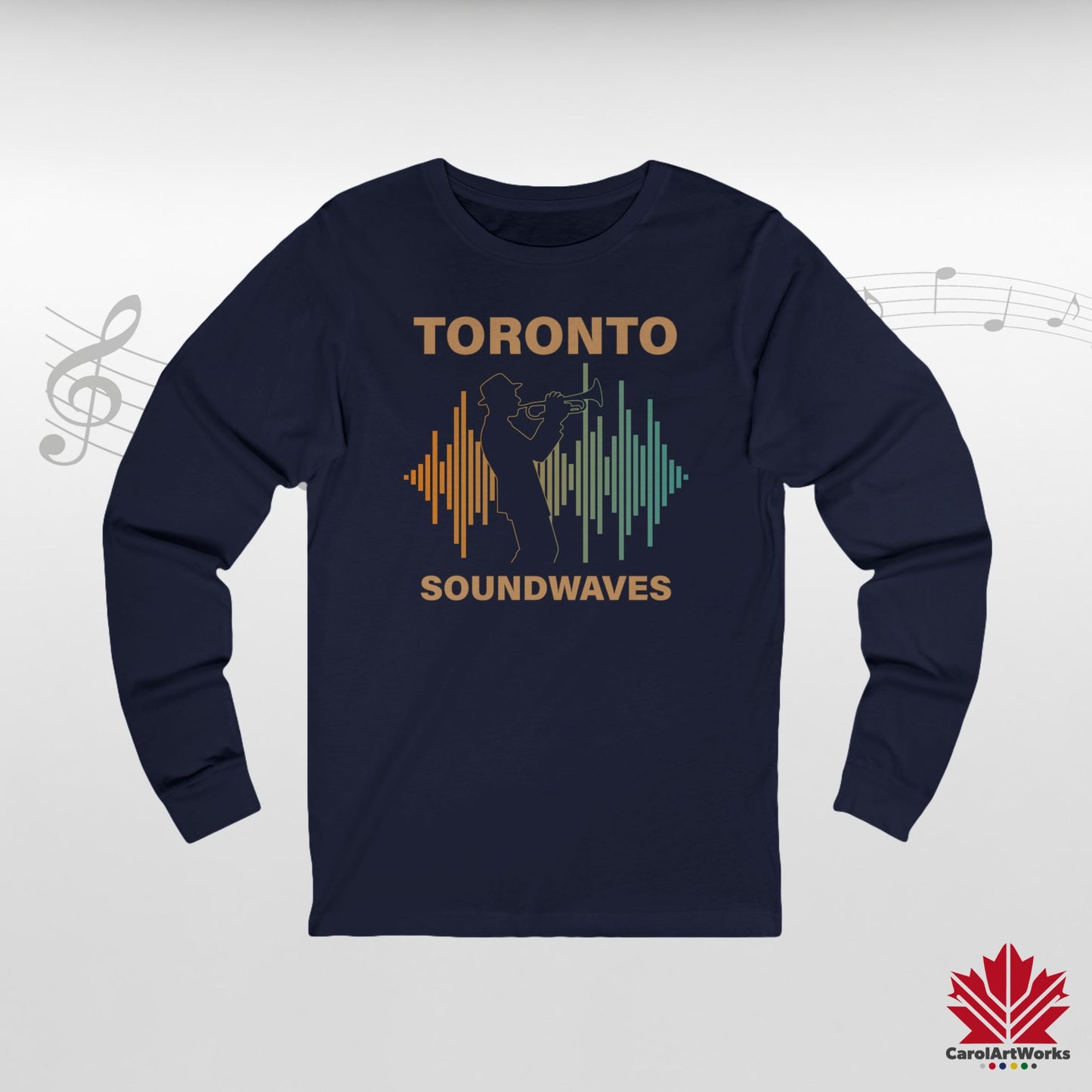 Toronto Soundwaves Longsleeve – Rythme urbain, toutes saisons